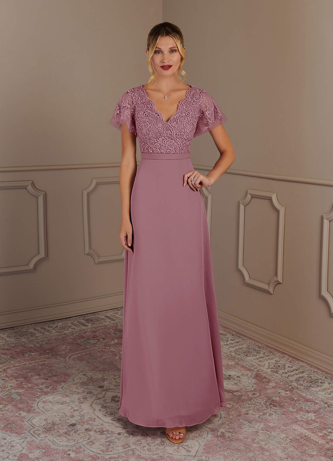 Mauve Mother of the Bride Dresses