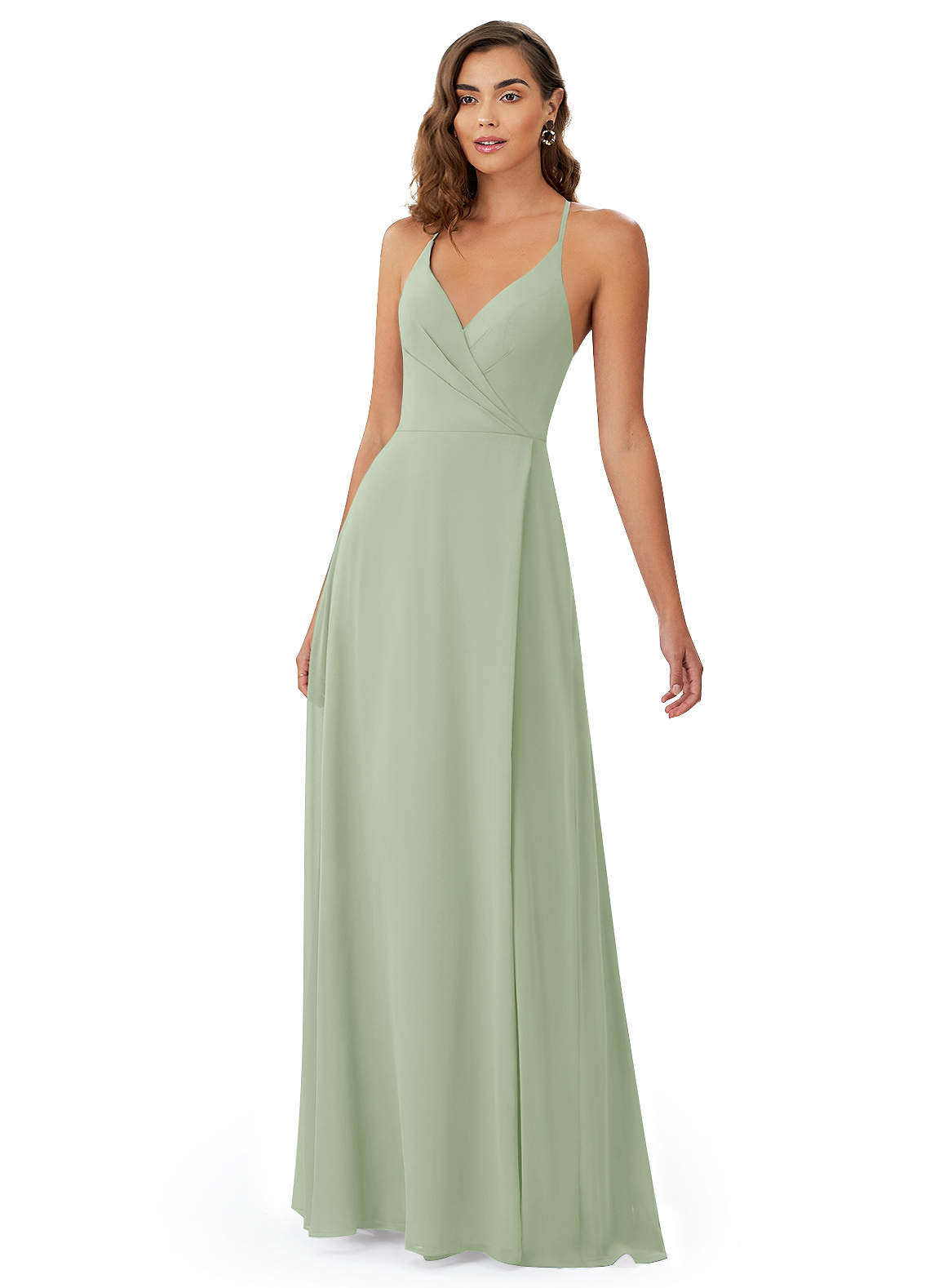 Dusty sage sales bridesmaid dresses