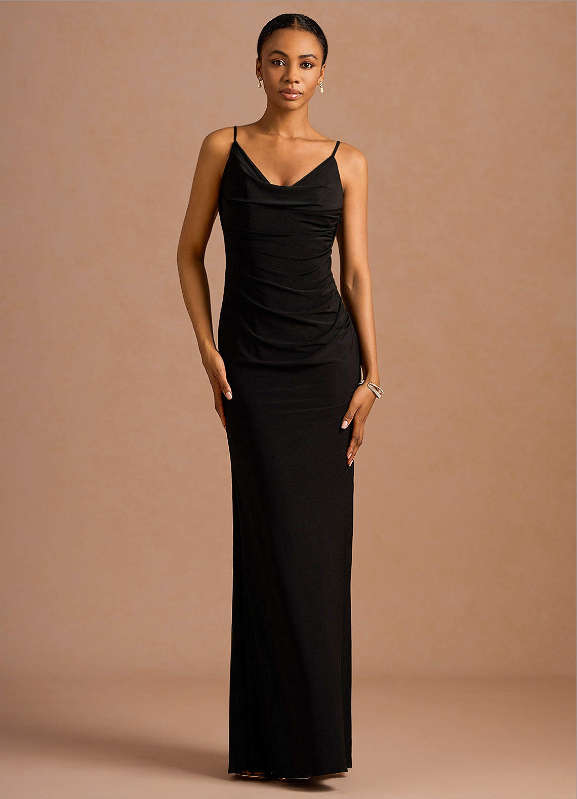 Dahlia Black Maxi Dress Ready to Ship | Azazie