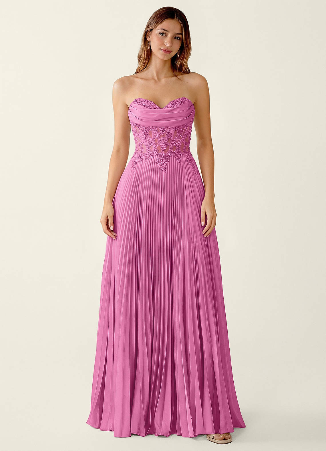 sheath evening dresses Lace Cap Sleeve Beaded Sheath Dress missy / 6 / rose-gold