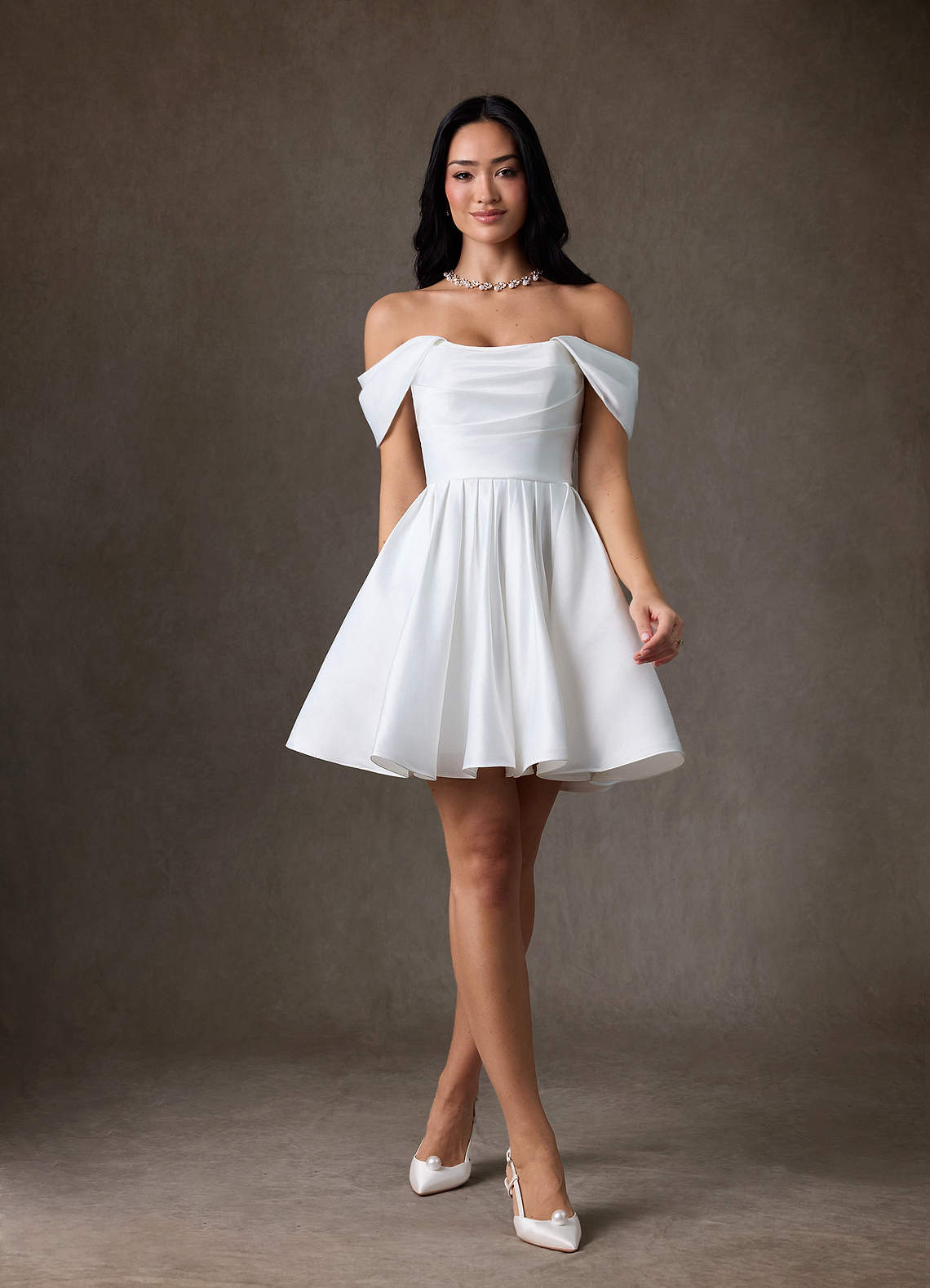 azazie cocktail dress Summer Dresses a fitted bodice with a basque waistline Cocktail Party Dresses for Women
