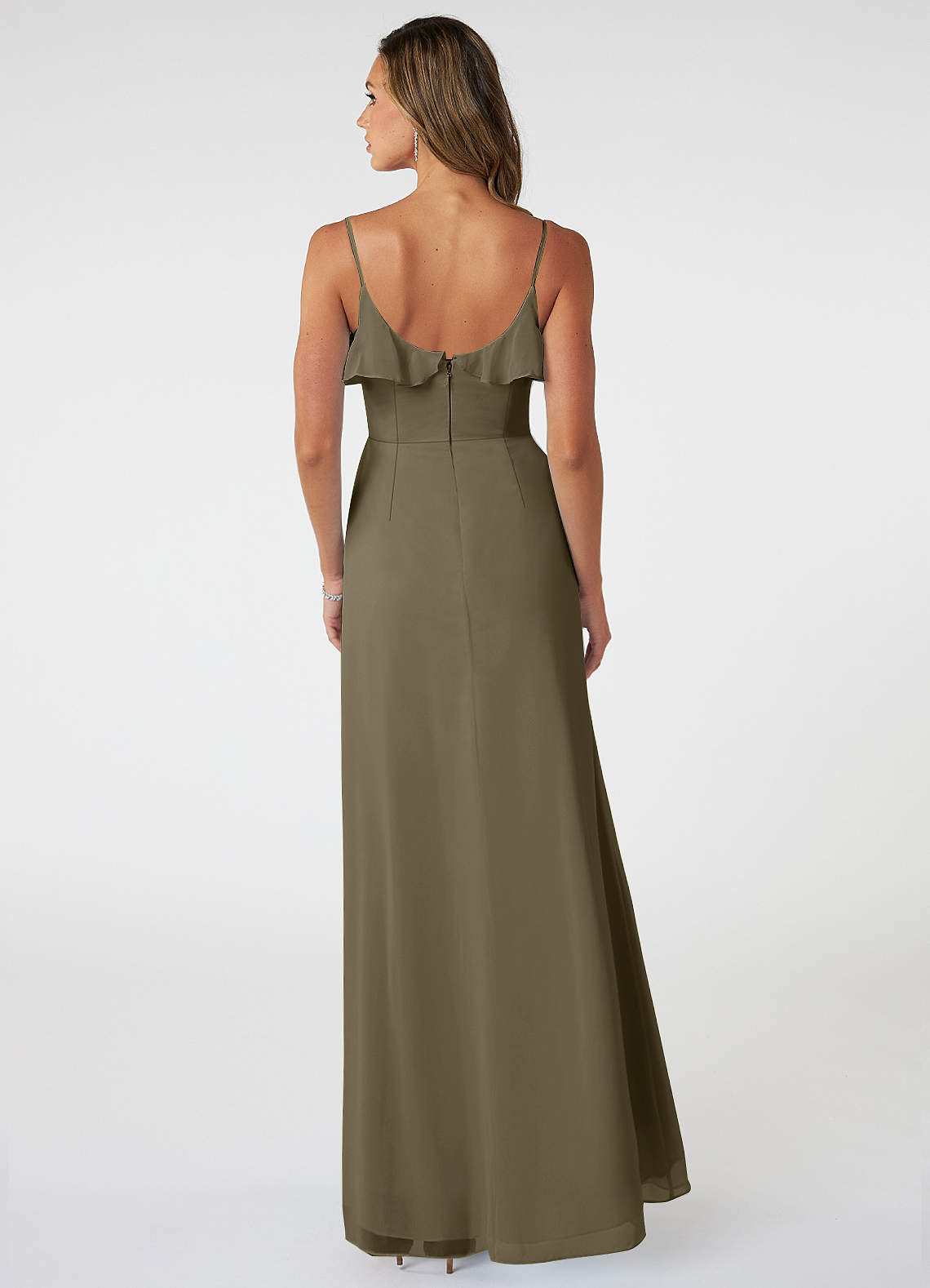 Azazie Natalia Ready to Ship Amethyst Chiffon Bridesmaid Dresses