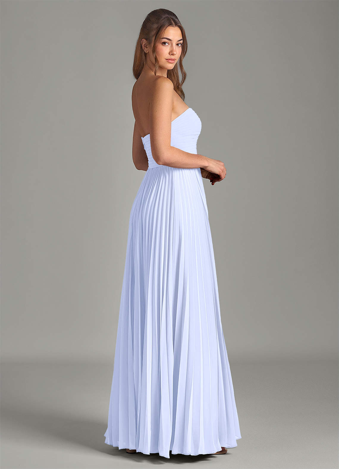 white christmas dresses Solid & Striped | Strapless Soglio Dress Ribbed Lavender | S