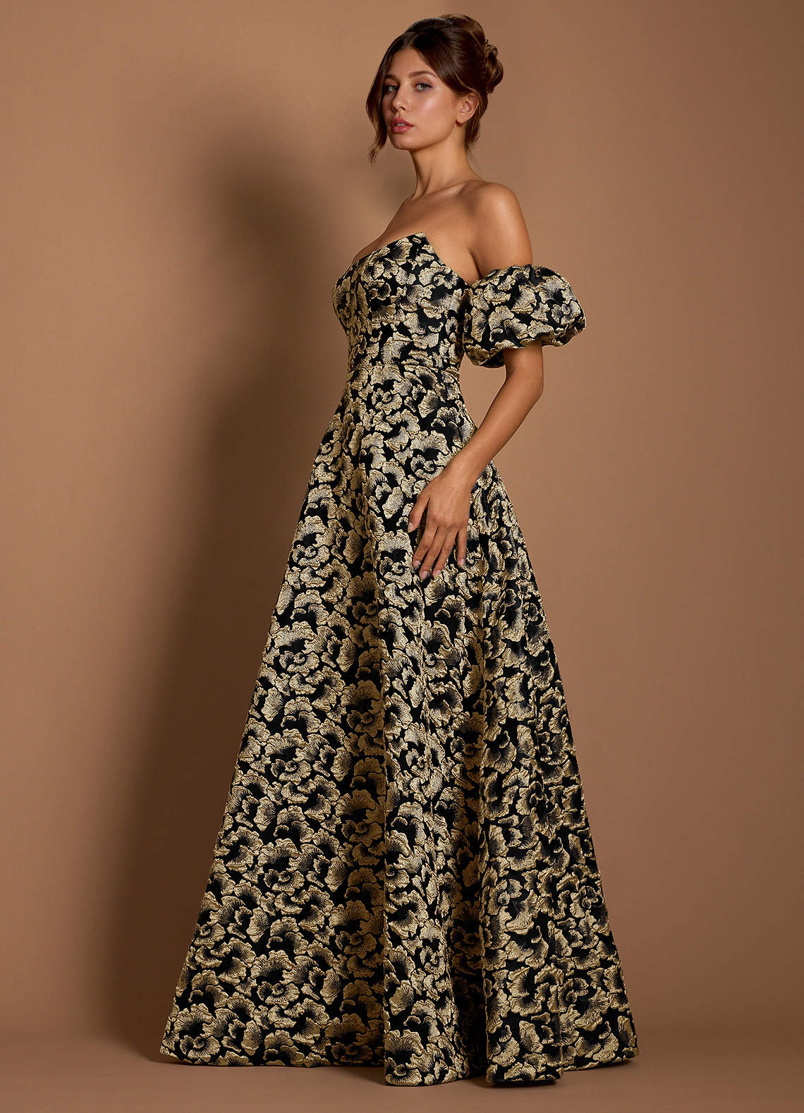 eowyn brown dress Black Maxi Ready to Ship blue jean dress Now if a couple waist:38 Limited Blue Hydrangea