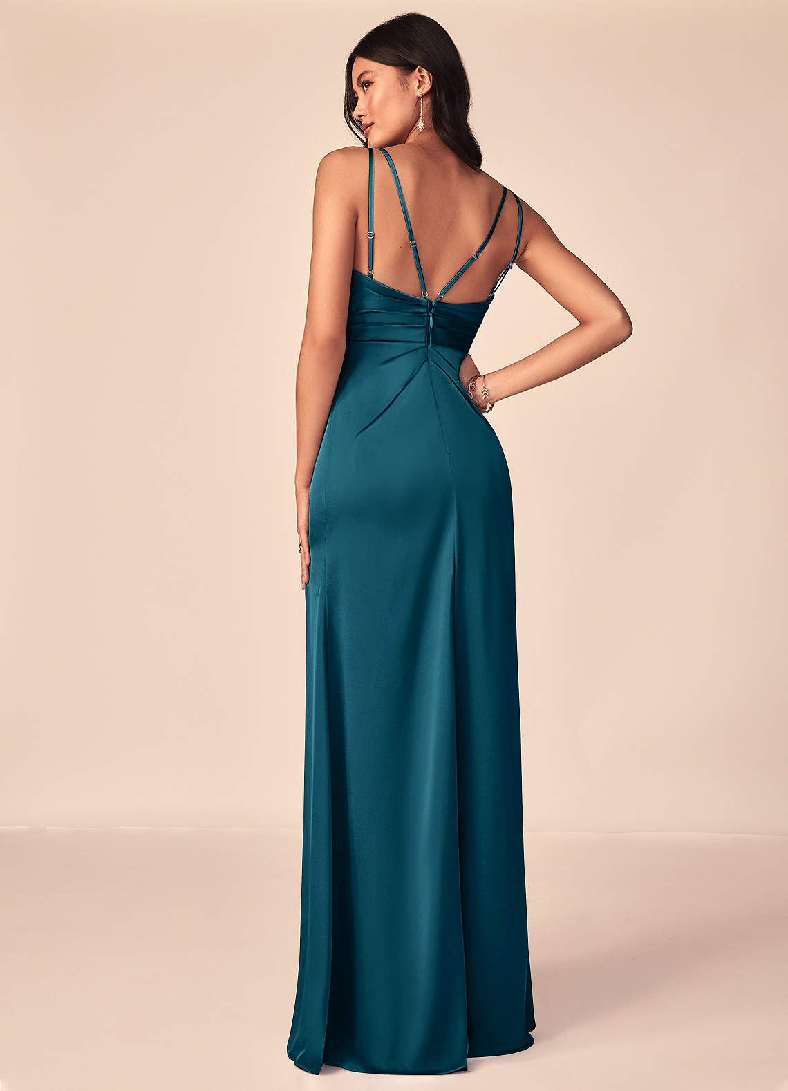 backless dress with slit Shoreline Maxi Dress Hibiscus / L