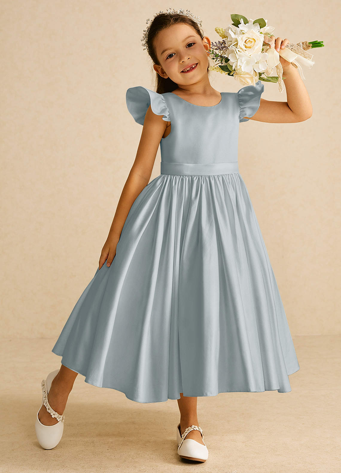 Azazie Violeta Flower Girl Dress