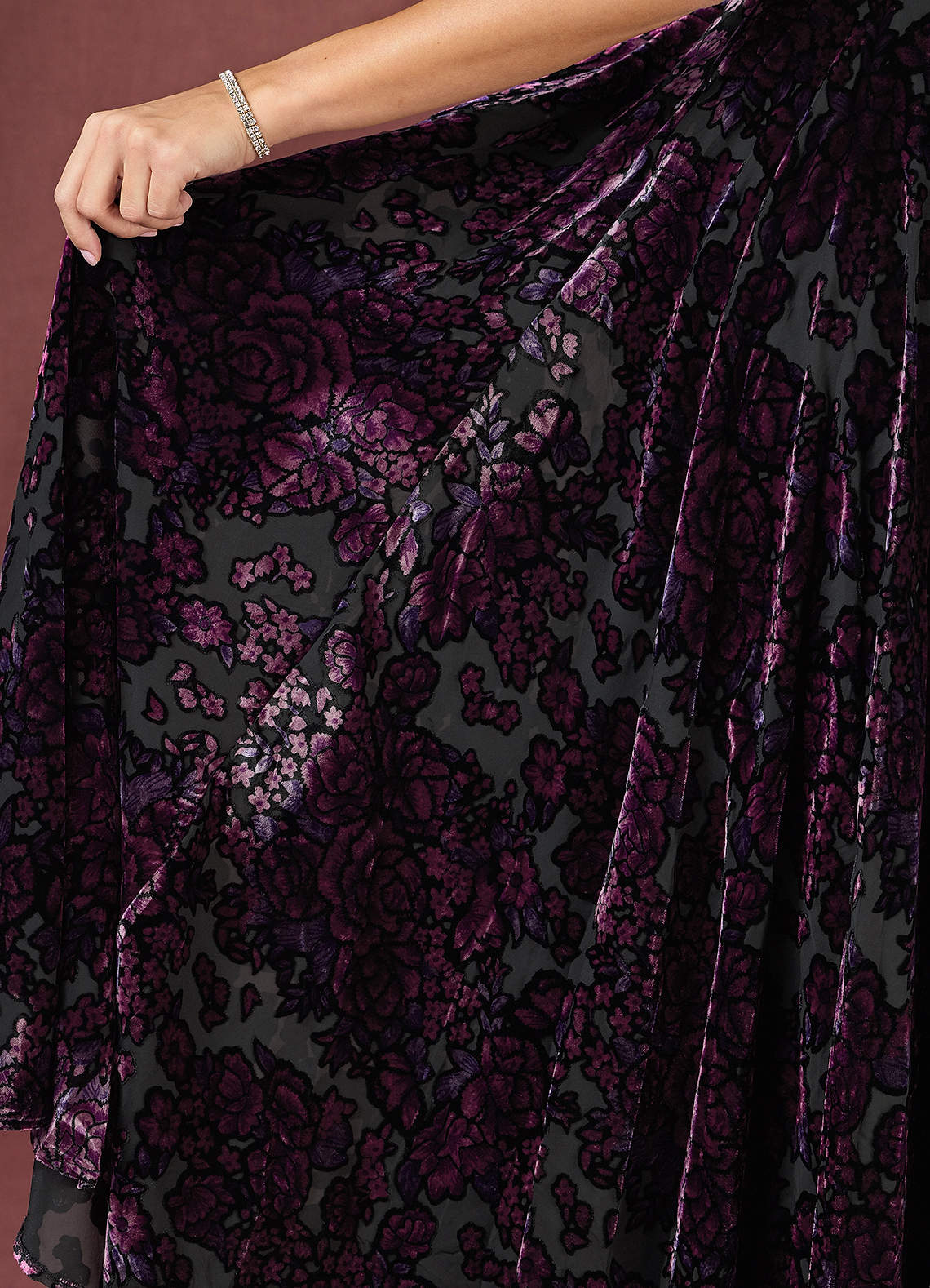 Hester Black Amethyst Maxi Dress | Azazie