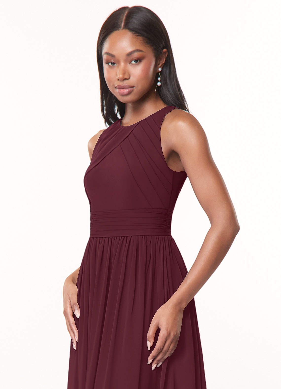 Cabernet Azazie Harper Bridesmaid Dresses Azazie