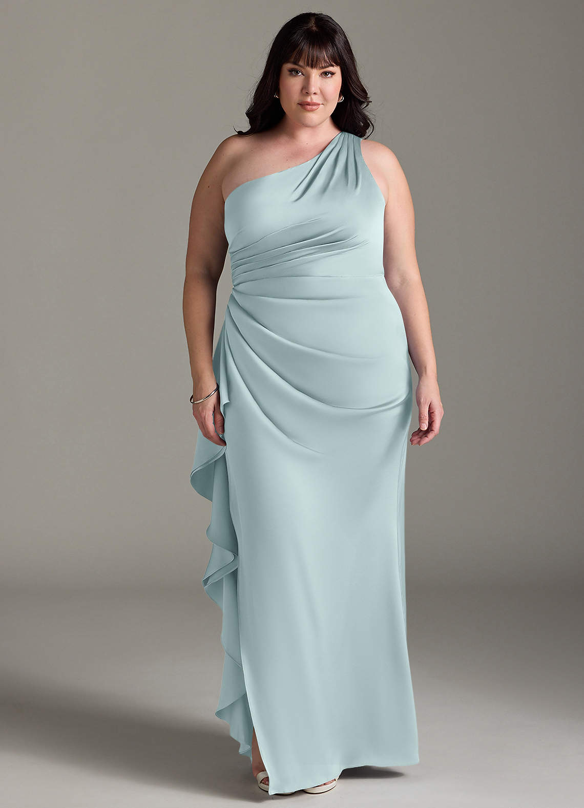 Azazie Latrice Mist Bridesmaid Dresses | Azazie