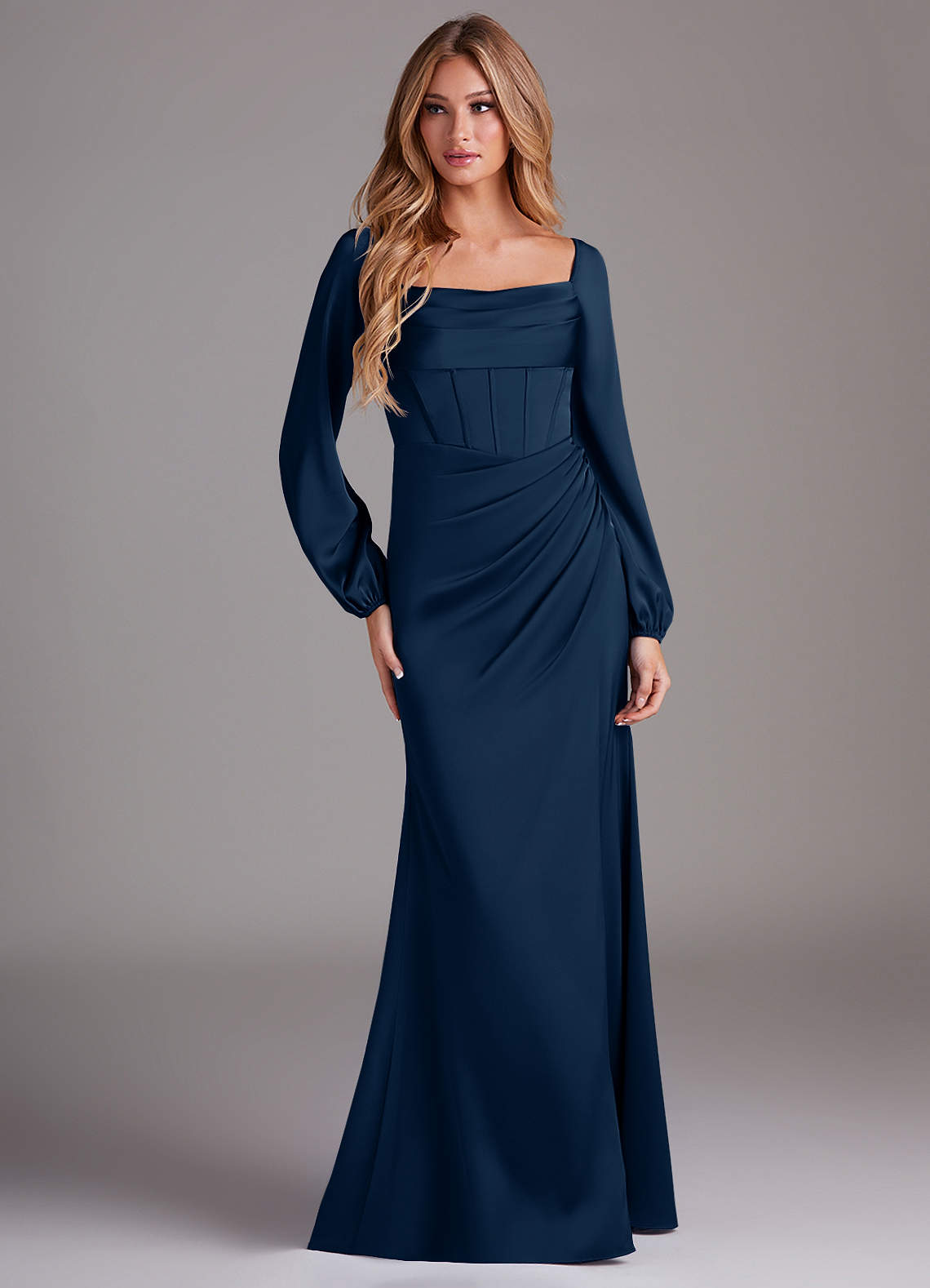 Aurelia Navy Maxi Dress Ready to Ship | Azazie Aurelia Navy Maxi Dress Ready to Ship | Azazie