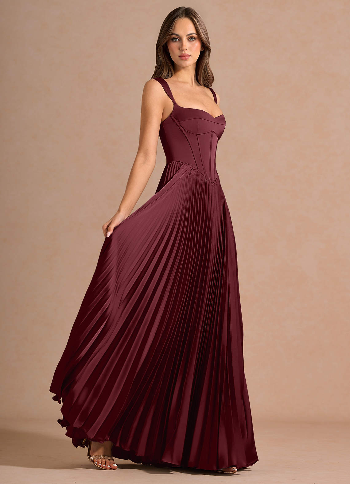 Avenelle Wine Maxi Dress image3