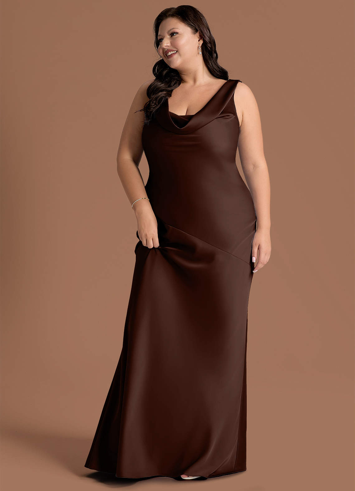 Rylina Mocha Coco Maxi Dress image1