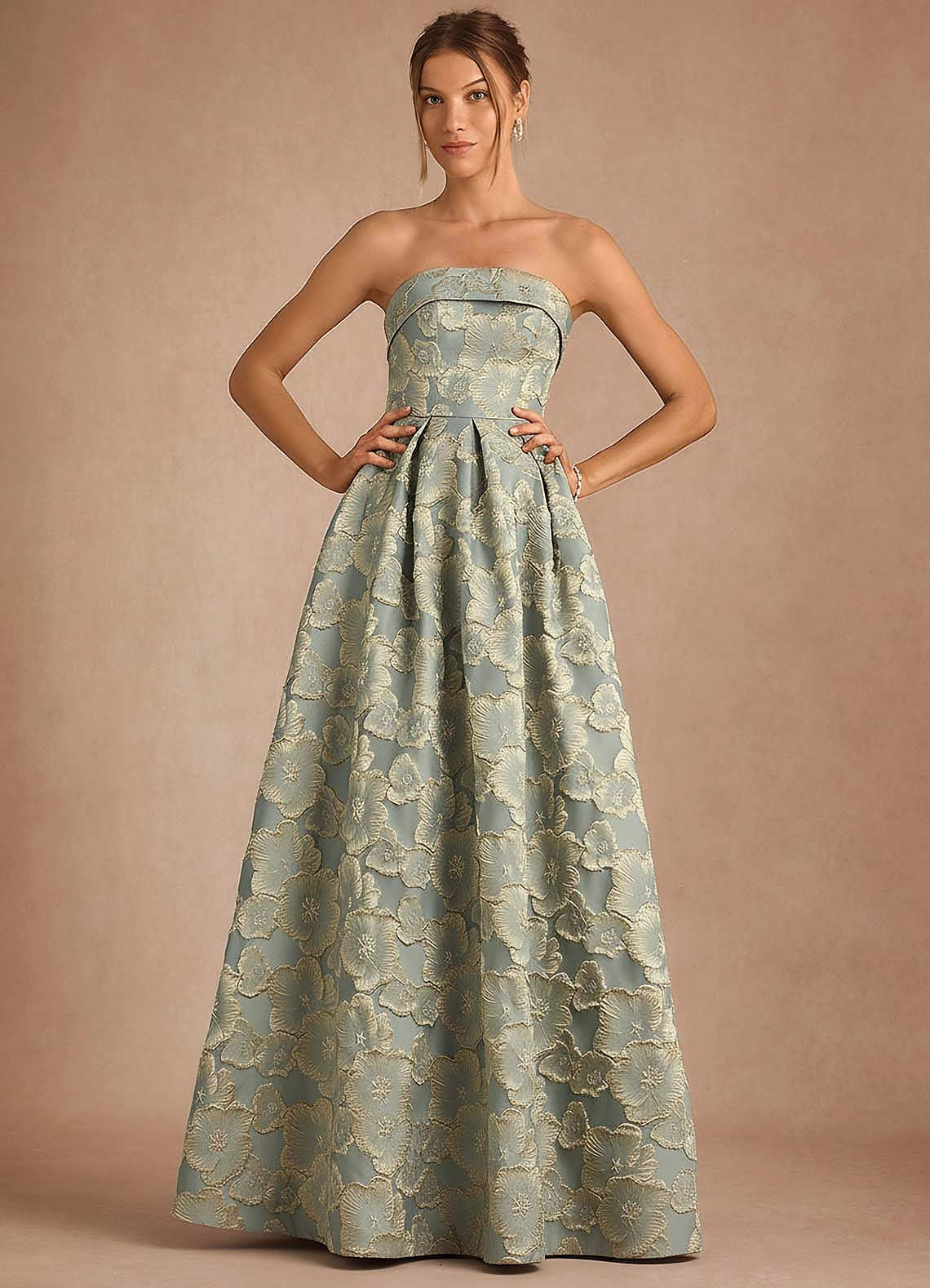 Florentine Blue Maxi Dress image1