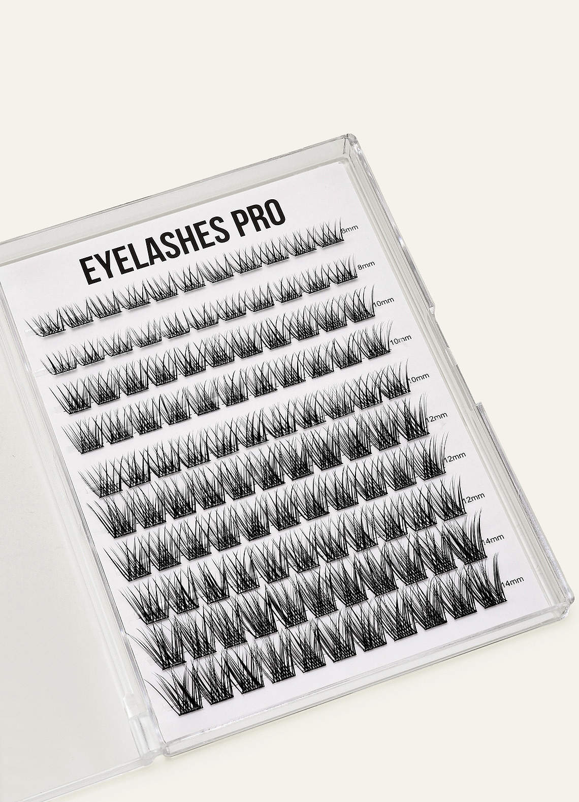 front Self-Adhesive Natural Cluster Lashes