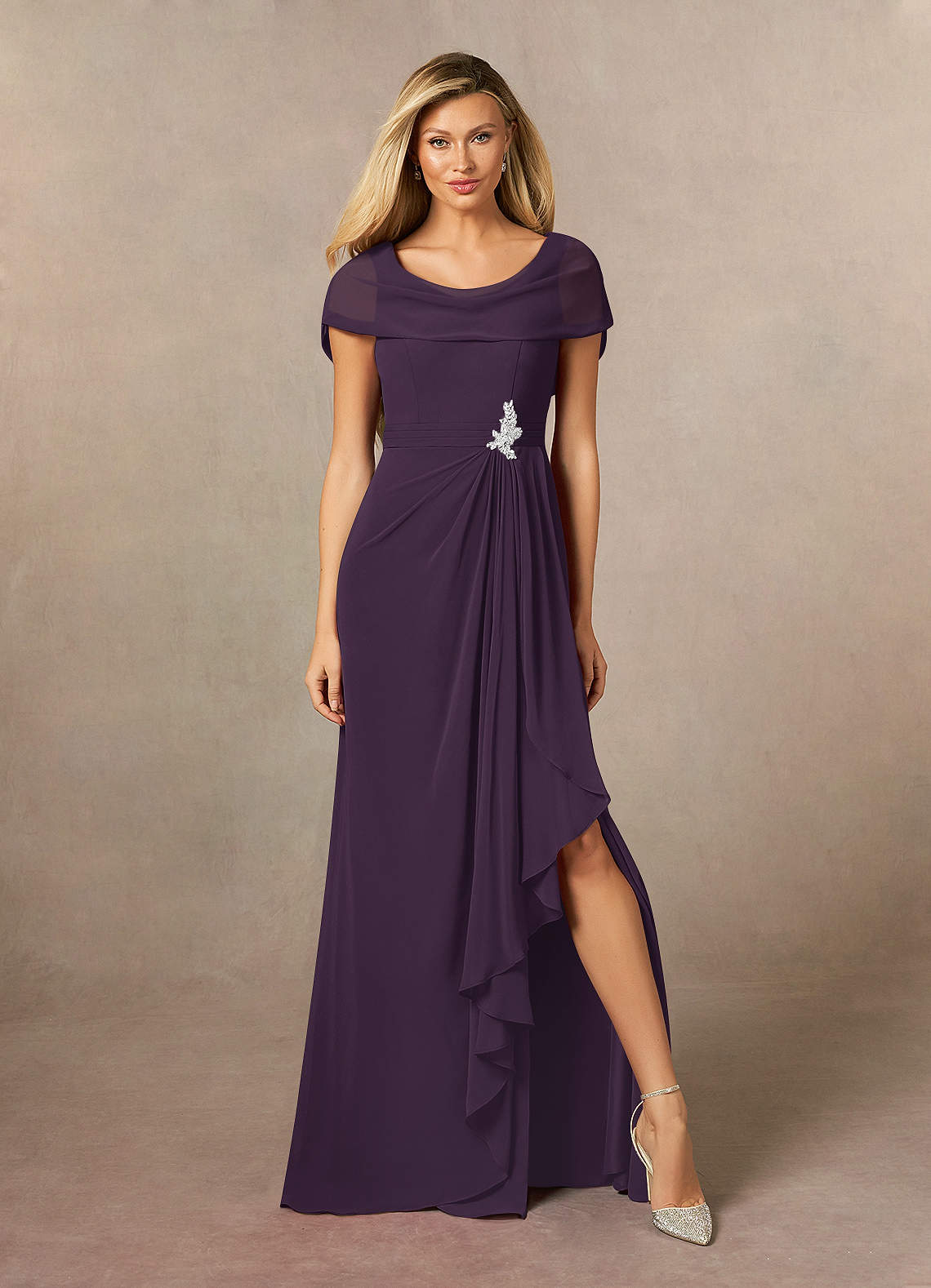 Plum mother of the groom dresses on sale