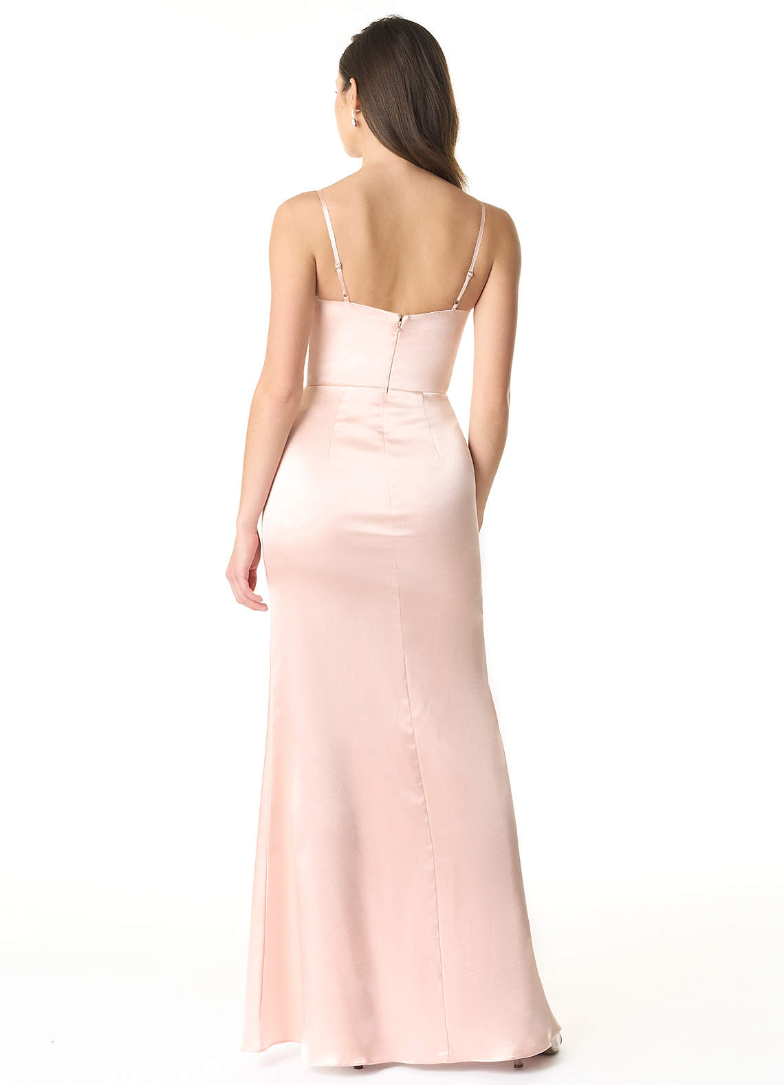 Rose Gold Azazie Sukia Bridesmaid Dresses | Azazie