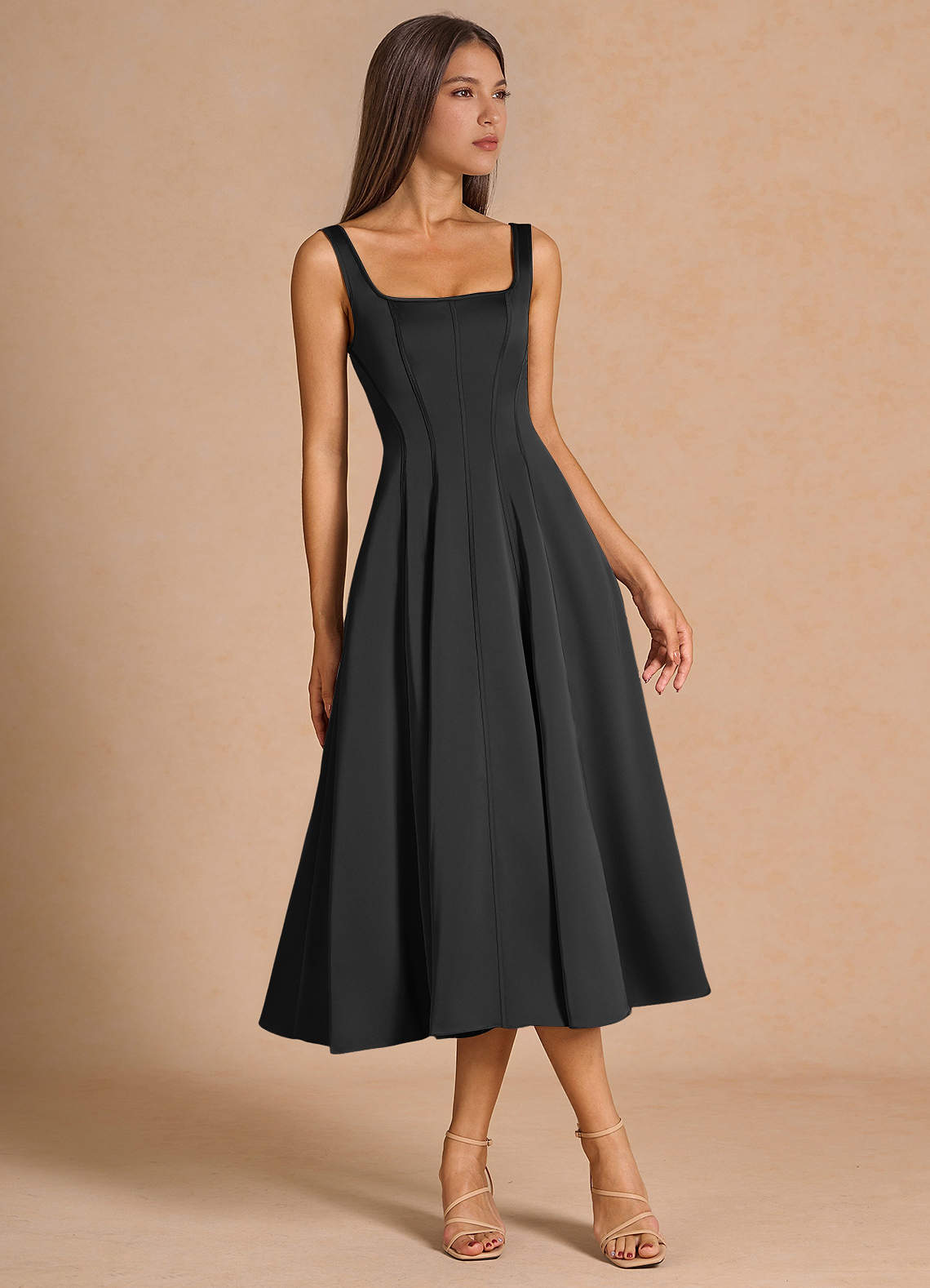 midi evening dresses australia Martha Ruched Midi Dress Imperial Blue | Flutter Sleeve Wedding Guest Dress  Australia