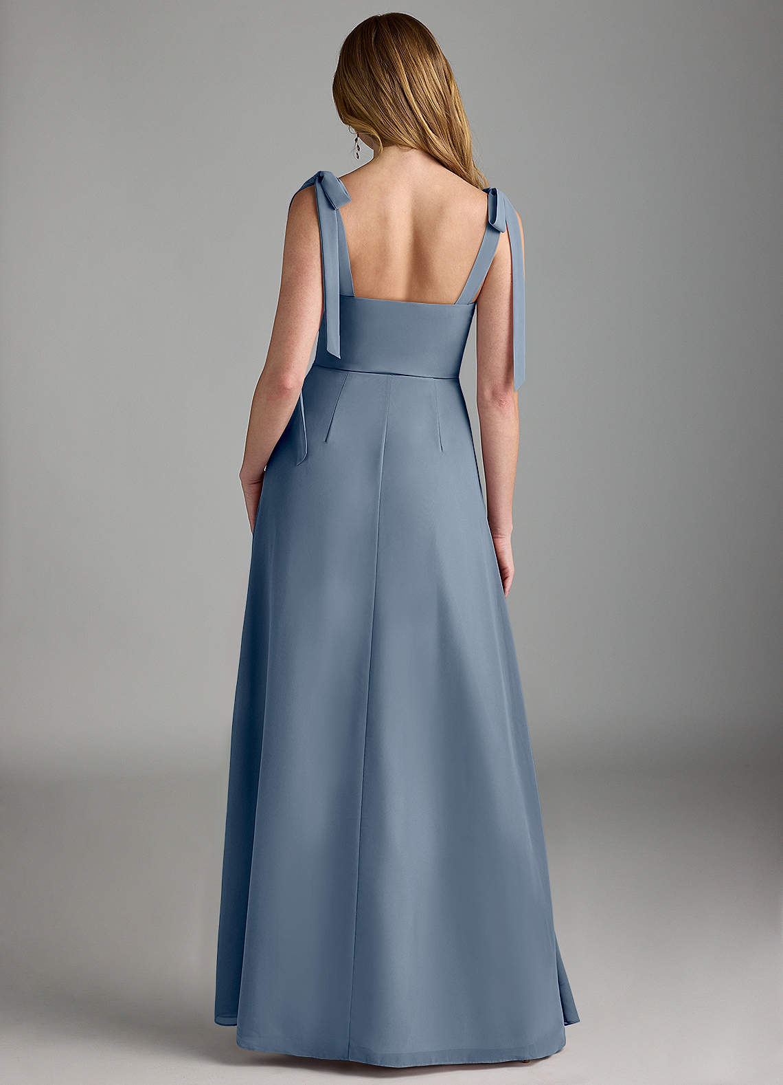 violet grey bridesmaid dress Lilac Grey Velvet Infinity Bridesmaid Dress/Customization Size –  ScholleDress main image 1