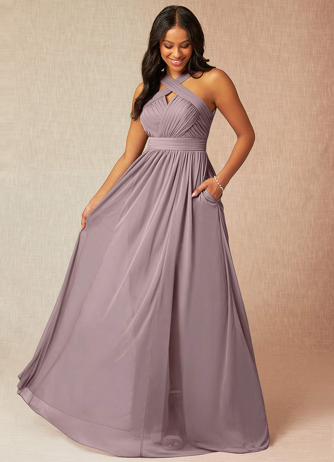 Azazie dusk shop bridesmaid dress