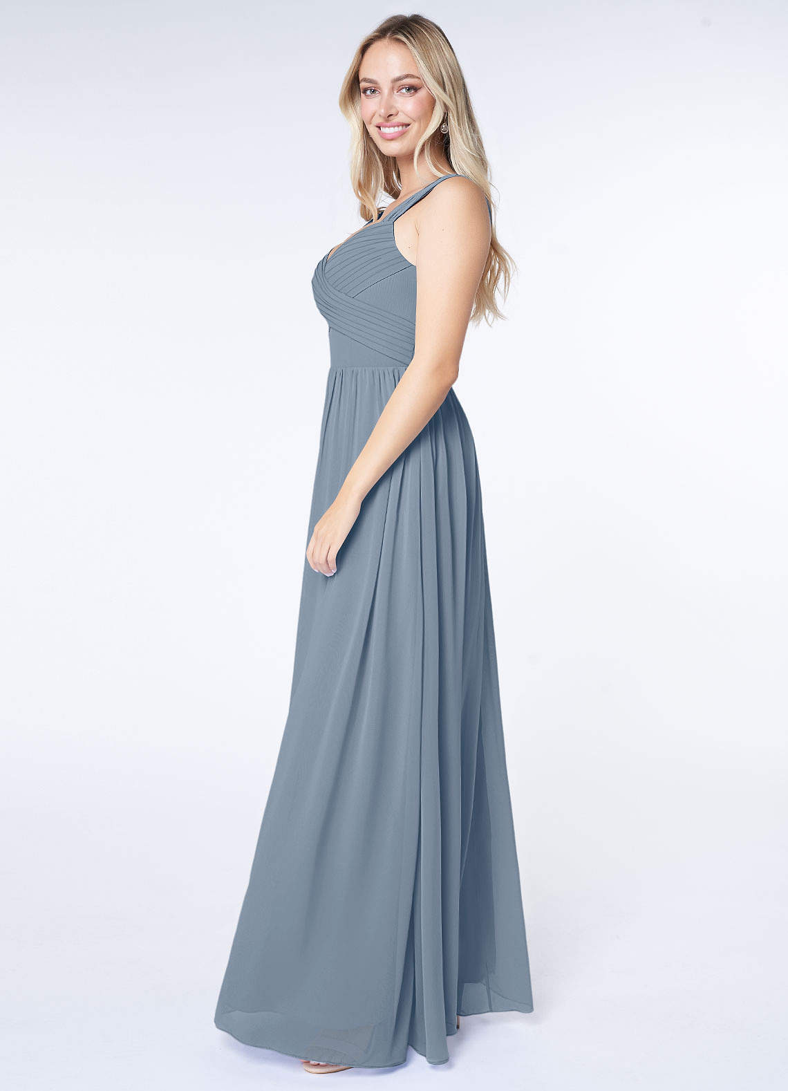 striped balloon sleeve maxi dress SHEER STRIPED LONG SLEEVE MAXI DRESS – Arelia's Dream