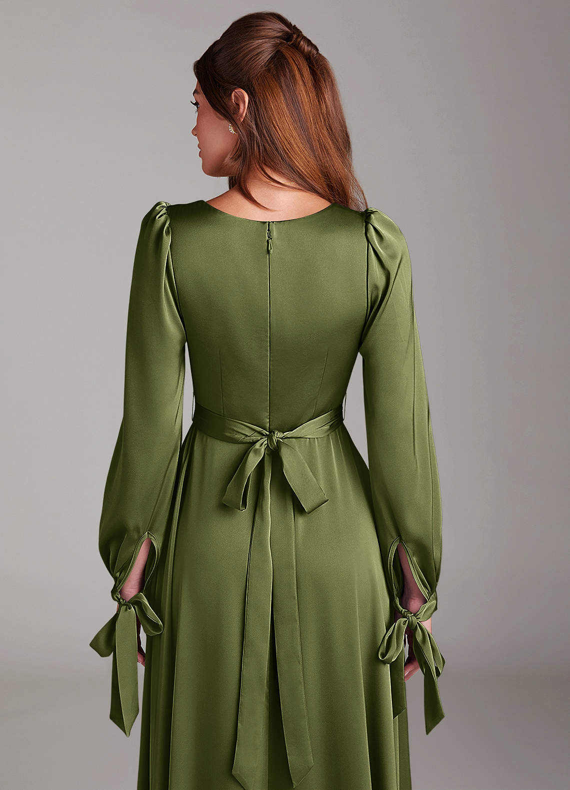 Leonia Olive Maxi Dress image6