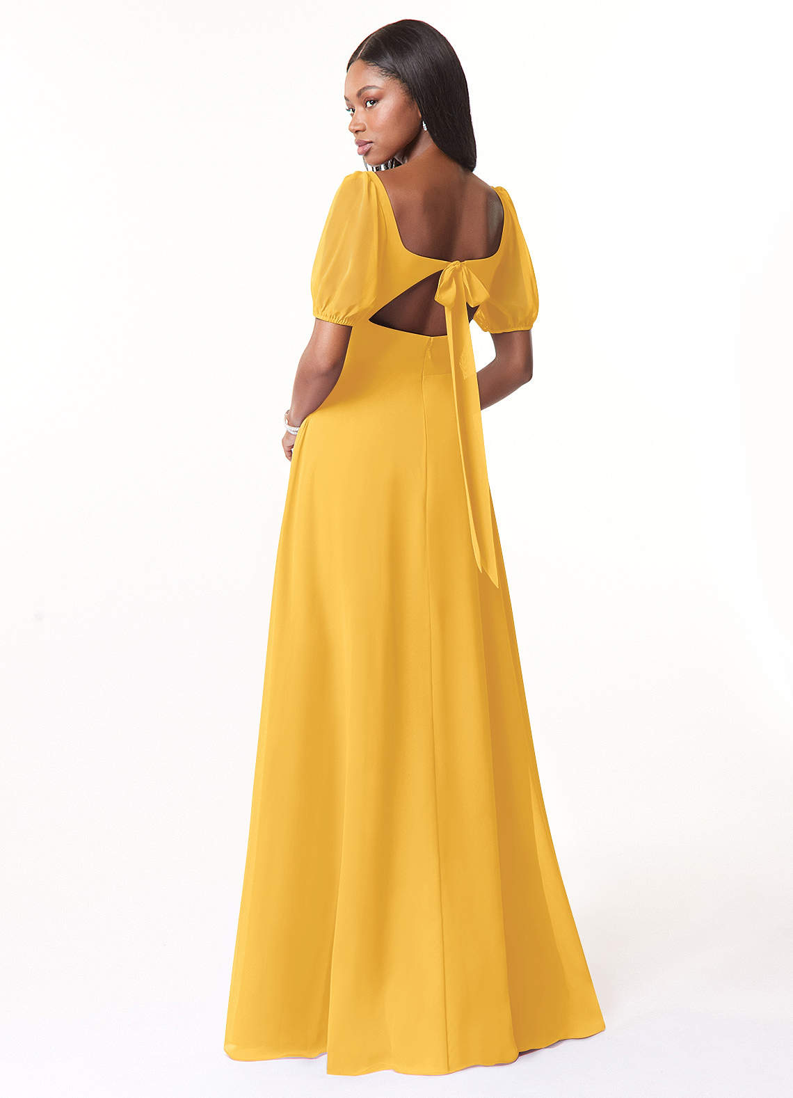 Azazie shop gold dresses