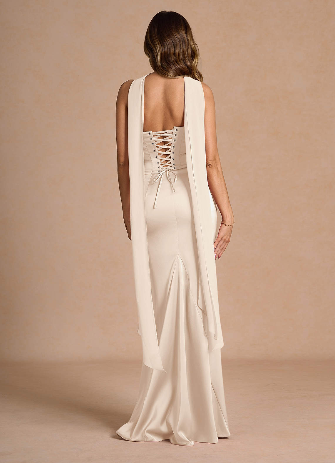 Vestido Crema Largo Sorrel image1