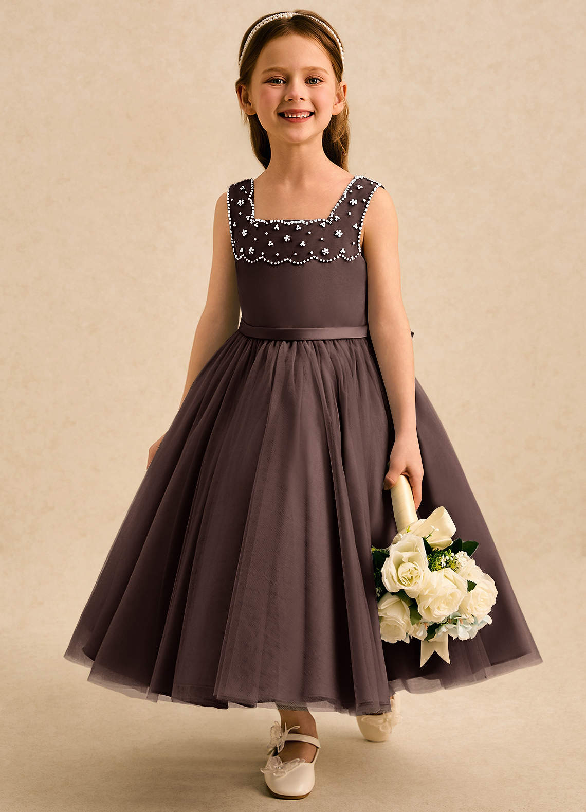 formal dress with 3d flowers Elegant Long 3D Flowers Pink Off-the-shoulder Long Sleeves Prom Dress –  misshow.com