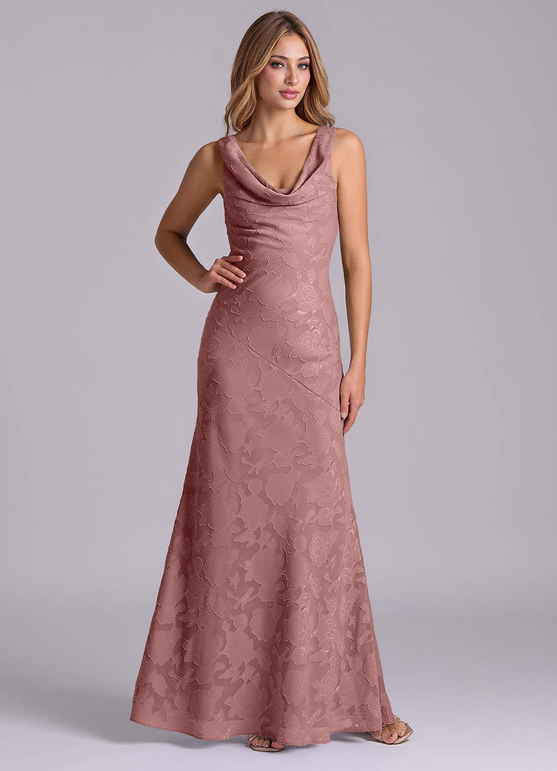 chinese dress ladies Rent Asos Design Rose Cami Pleated Tulle Maxi Dress main image 1