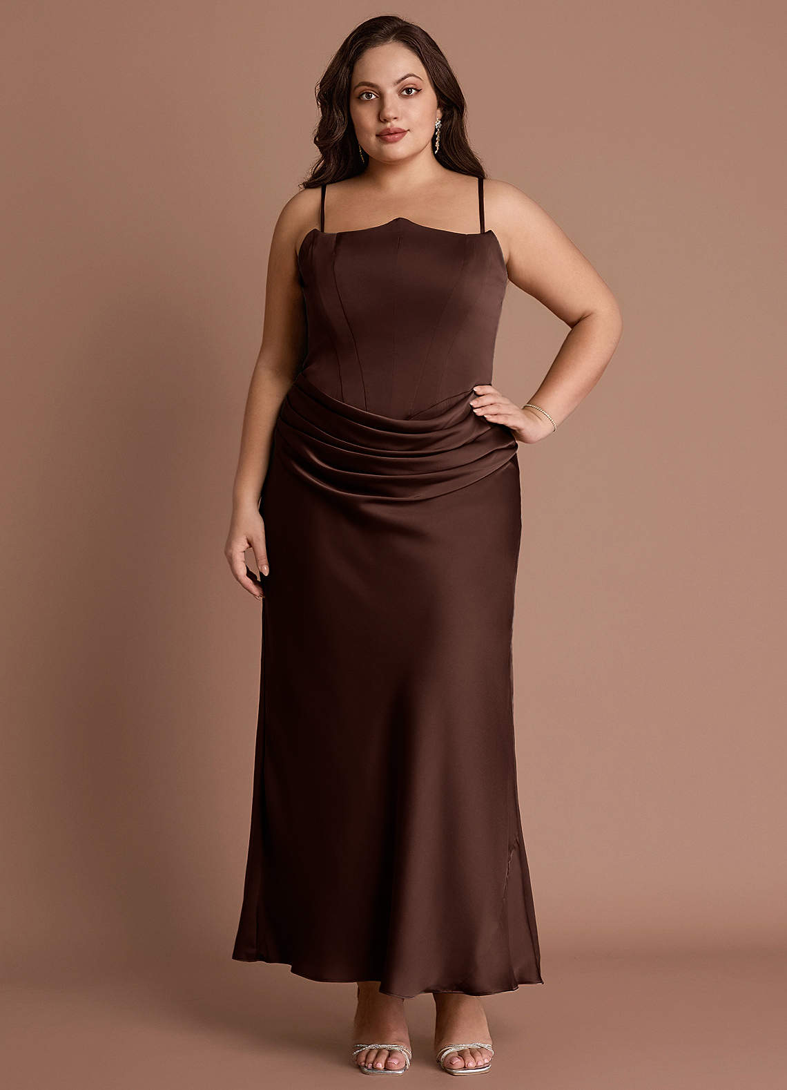 Debby Mocha Coco Maxi Dress image1