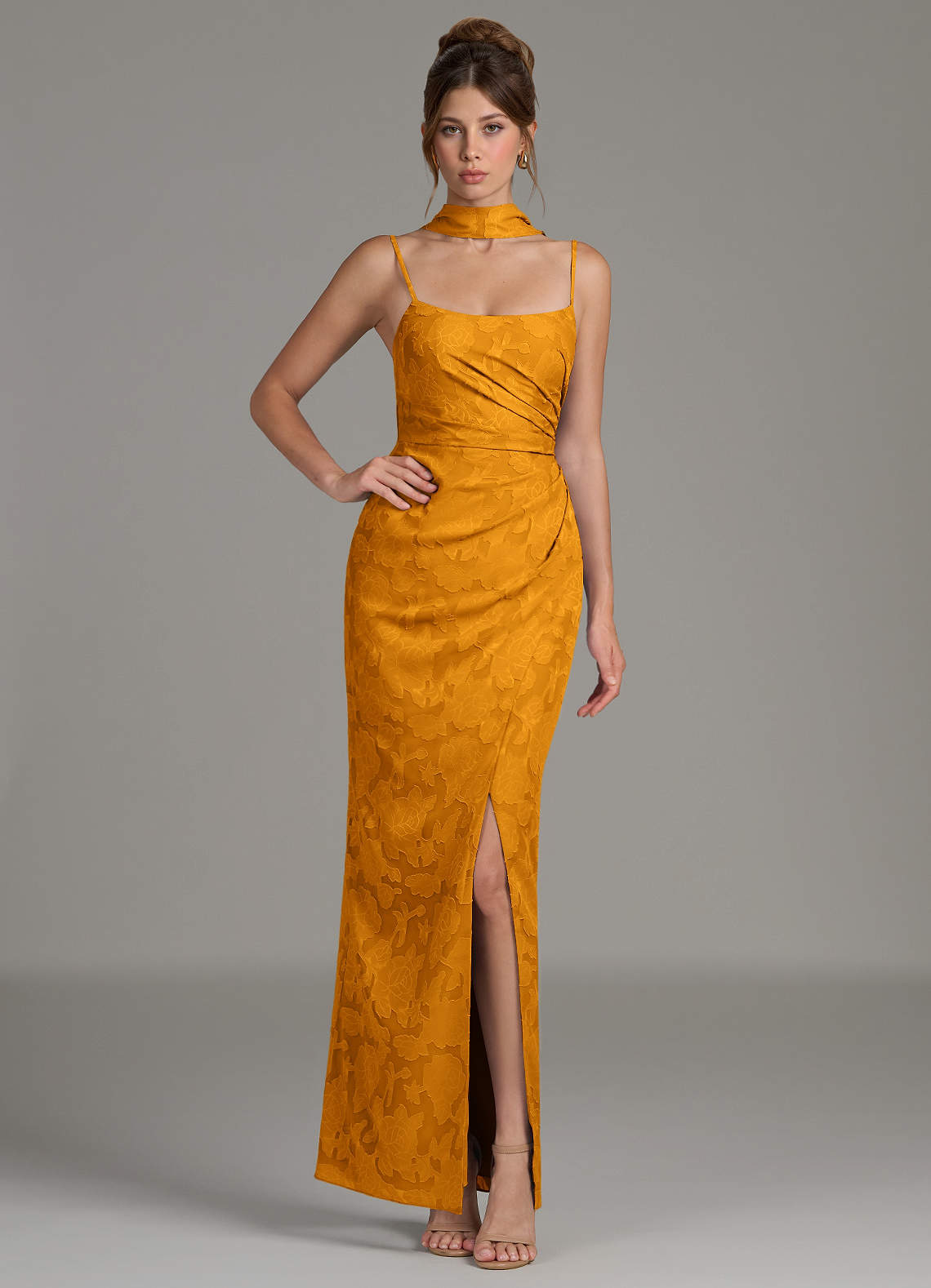 grey bridesmaid dresses yellow flowers 22 Mustard and gray wedding ideas