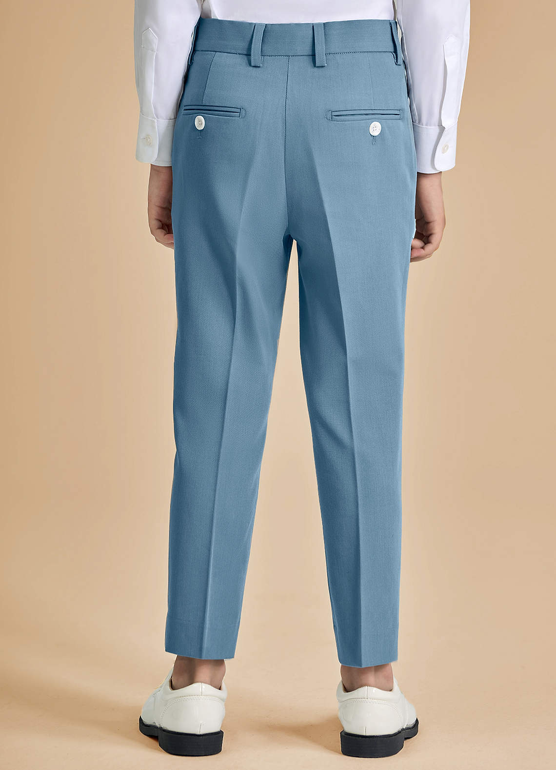 front Oliver Boys Light Blue 2-Piece Suit