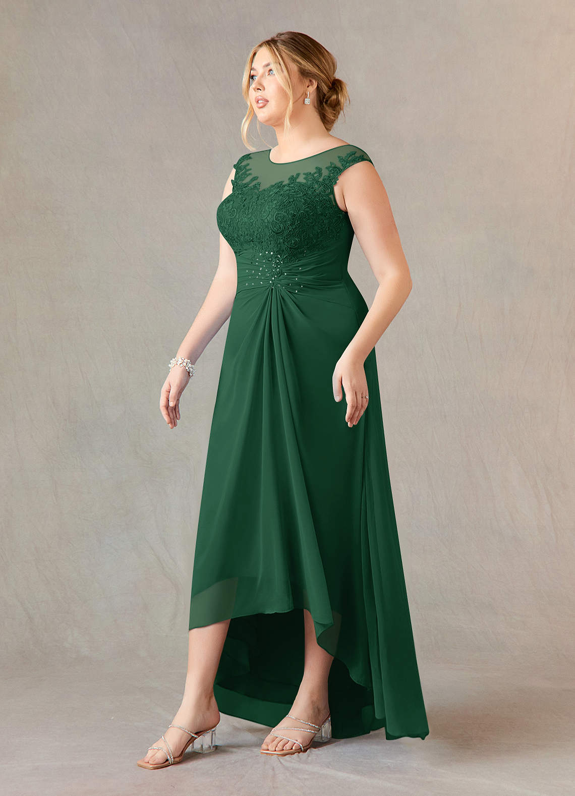 Dark Green Azazie Endora Mother Of The Bride Dress Mother Of The Bride Dresses Azazie 8589