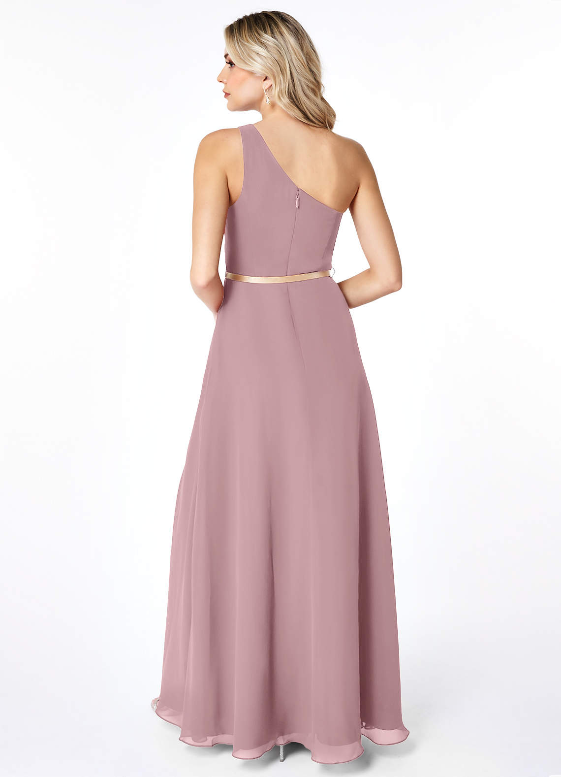Azazie Lanaea Dusty Rose Bridesmaid Dresses Azazie