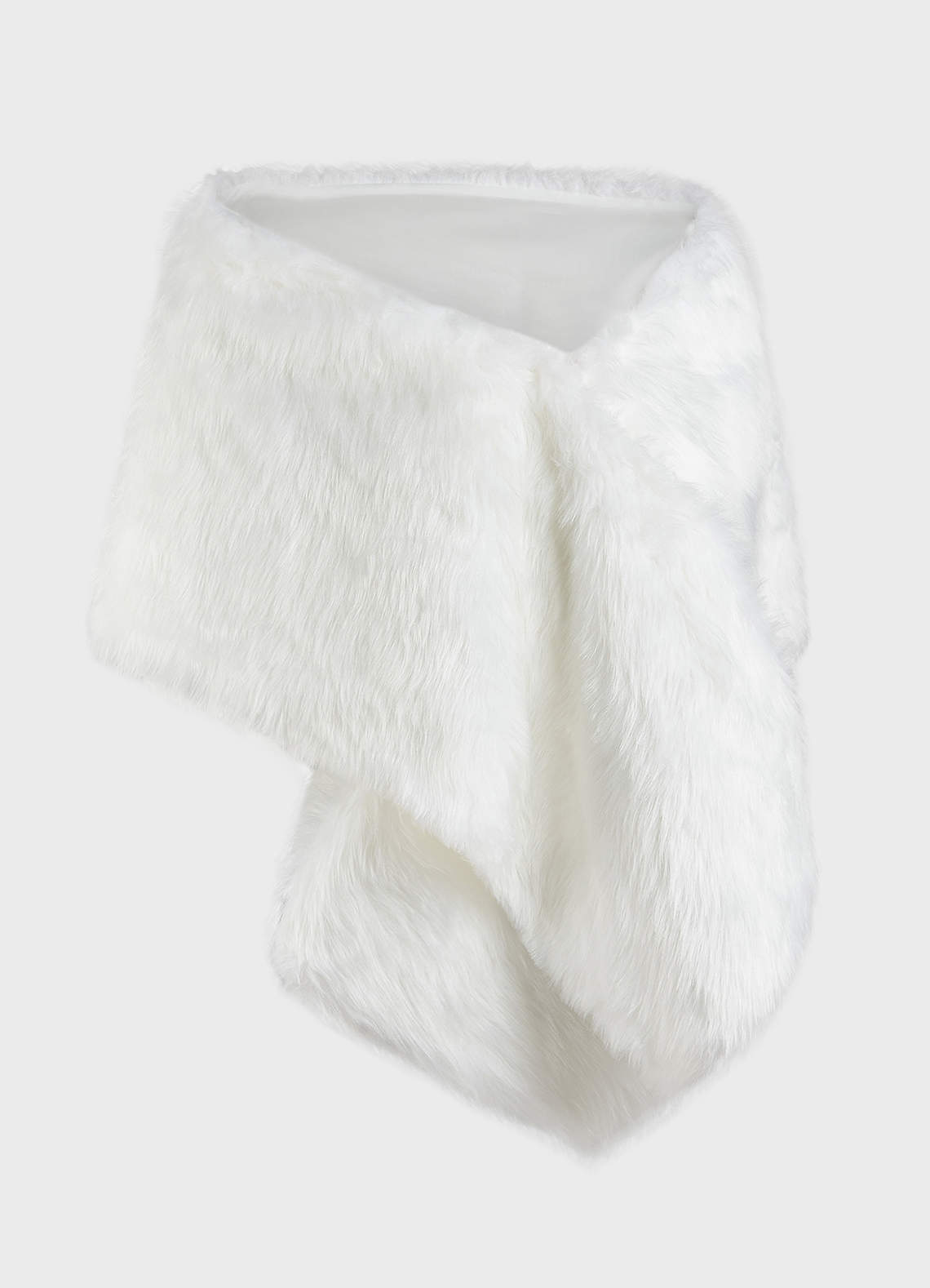 Fluffy cape sale