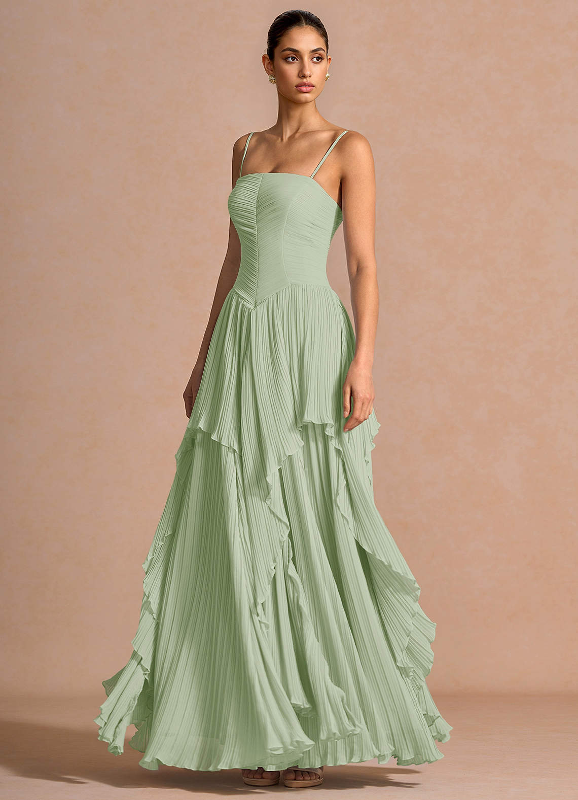 Kerensa Light Green Maxi Dress | Azazie Kerensa Light Green Maxi Dress | Azazie