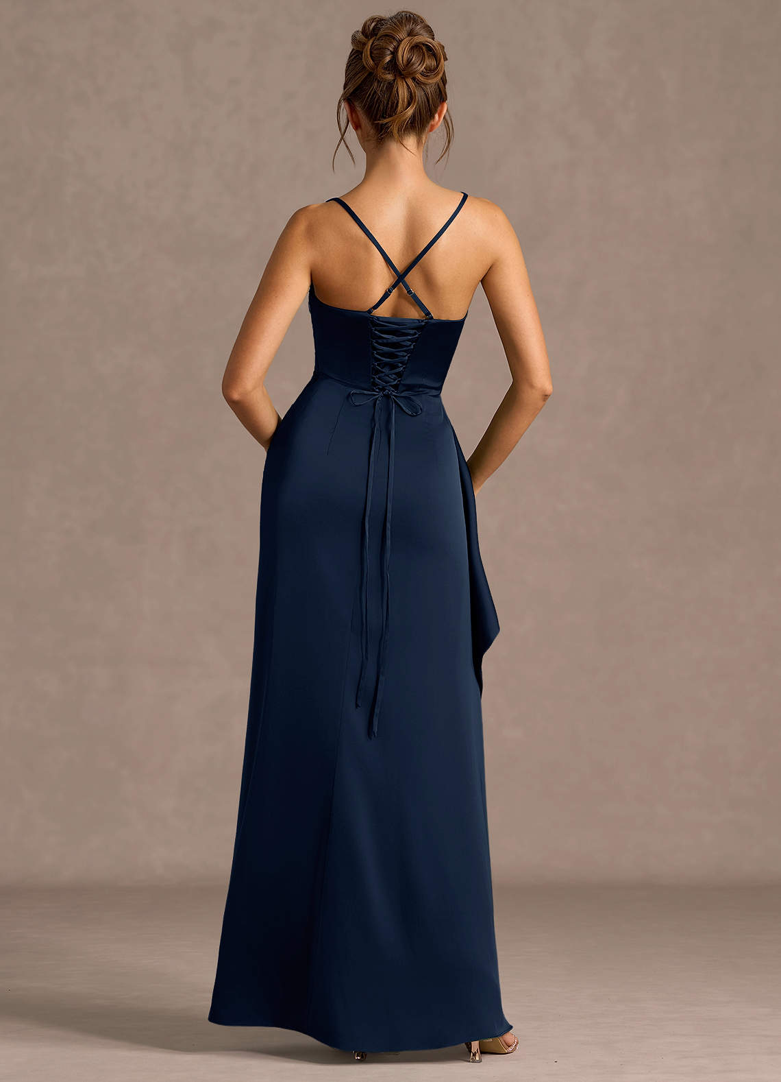 azazie maxi dress Ilythia Navy Maxi Dress
