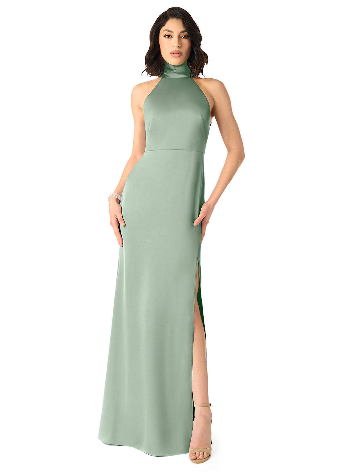 Modern Striking Halter Sexy Bodycon Dress Modern Striking Halter Sexy Bodycon Dress
