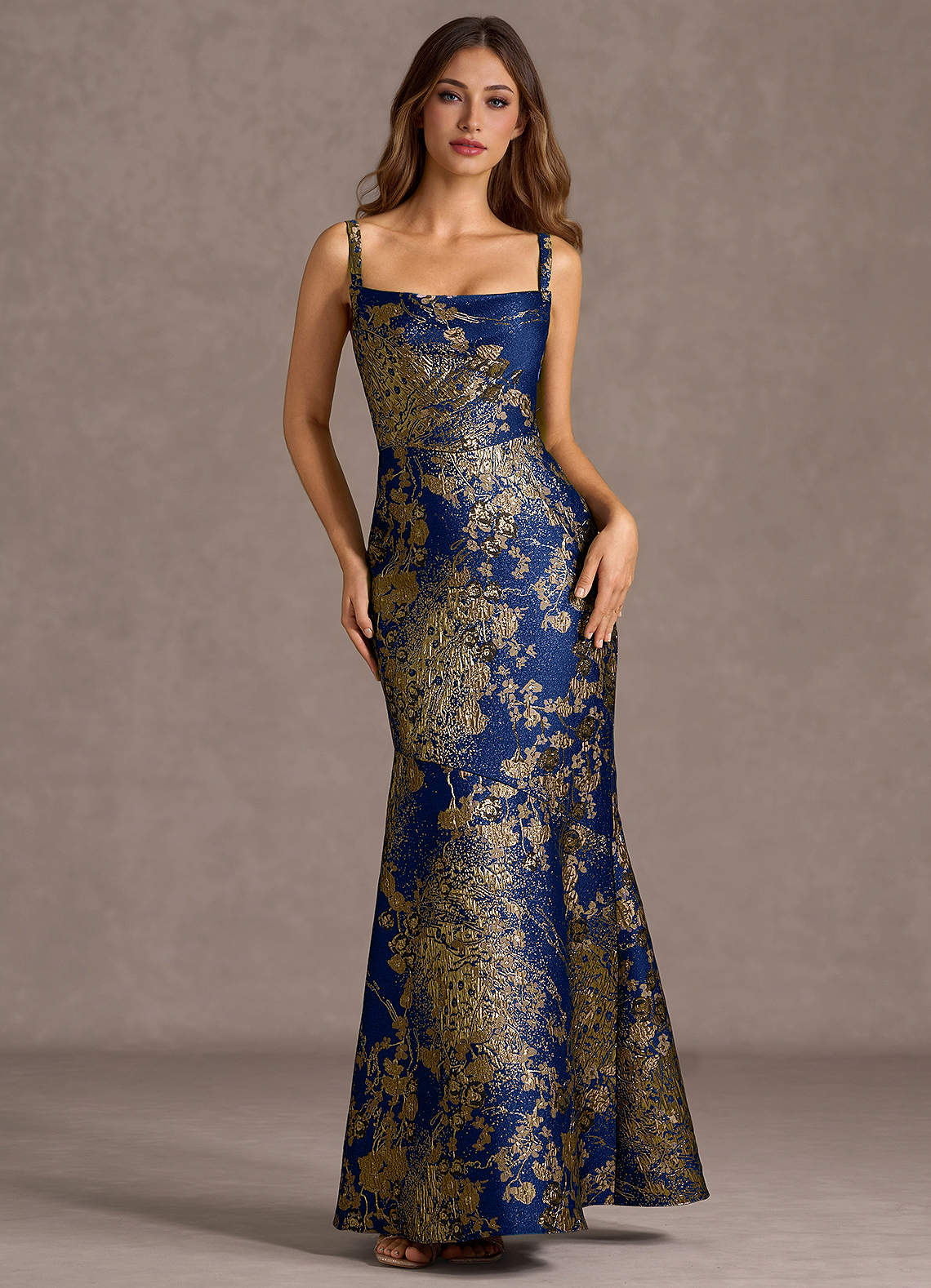 Azazie Trinity Navy Maxi Dress Azazie Trinity Navy Maxi Dress