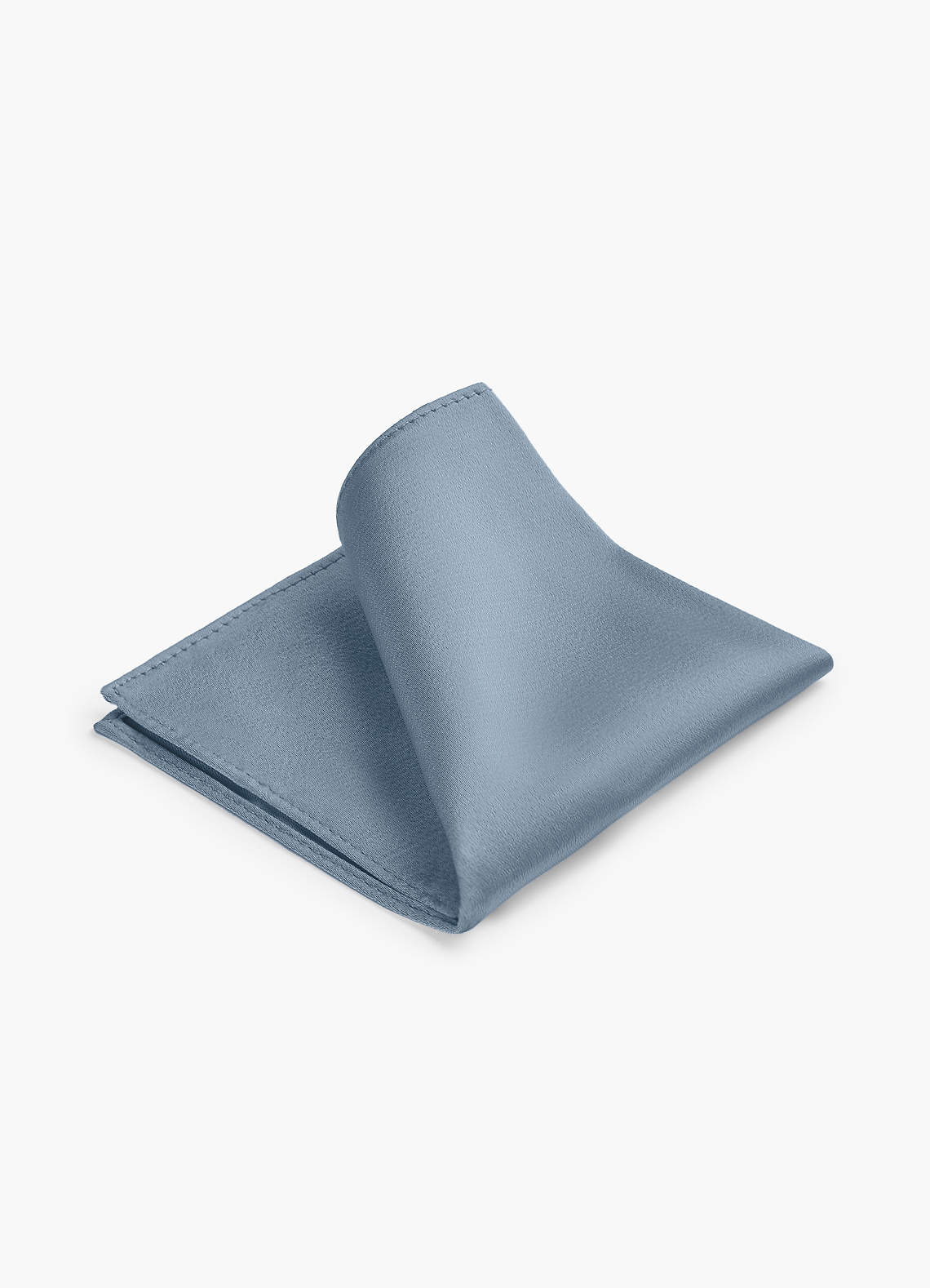 front Drenge lommeklud i mat satin