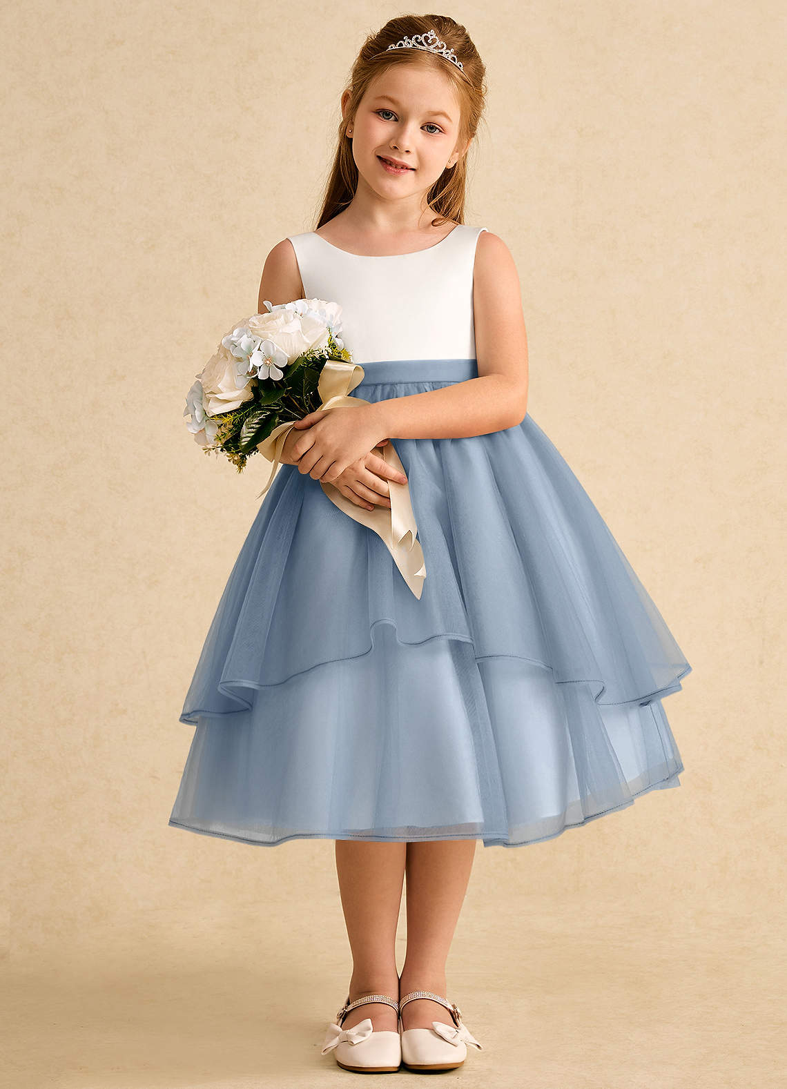 ivory morrigan short sleeve mini dress Ariana Pleated Neck Mini Dress / Ivory | MESHKI main image 0