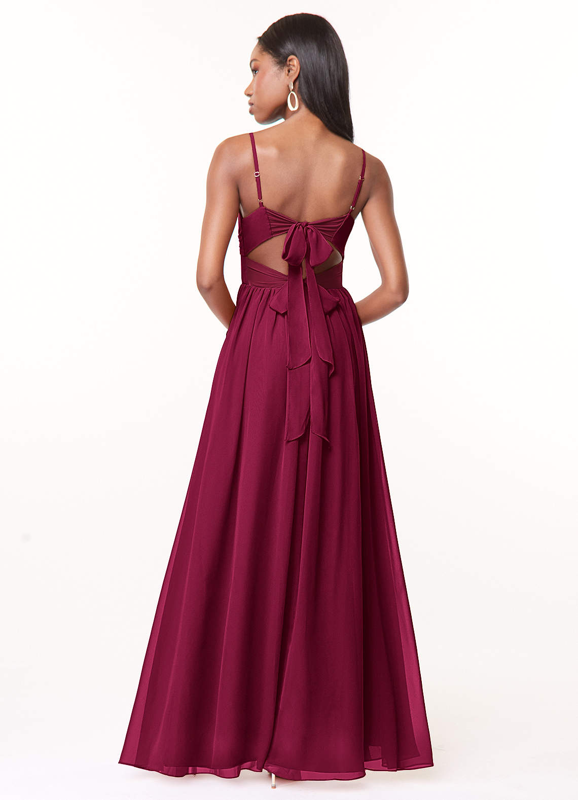 burgundy lace knee length dress Leonie Floral Maxi Size:50 US Jacket/Waistcoat + 44W Trousers Dry clean only Weekly Best SellersA Bridesmaid Dresses- Dark, Metallic