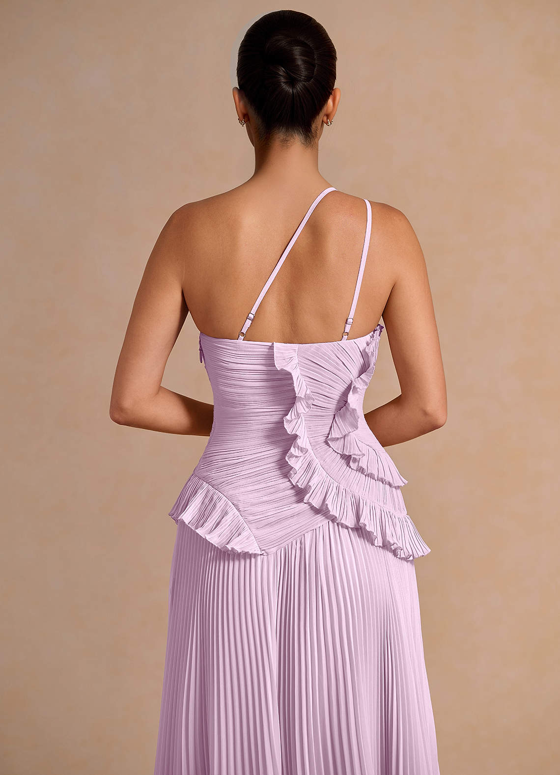 Melody Frosted Lilac Maxi Dress | Azazie