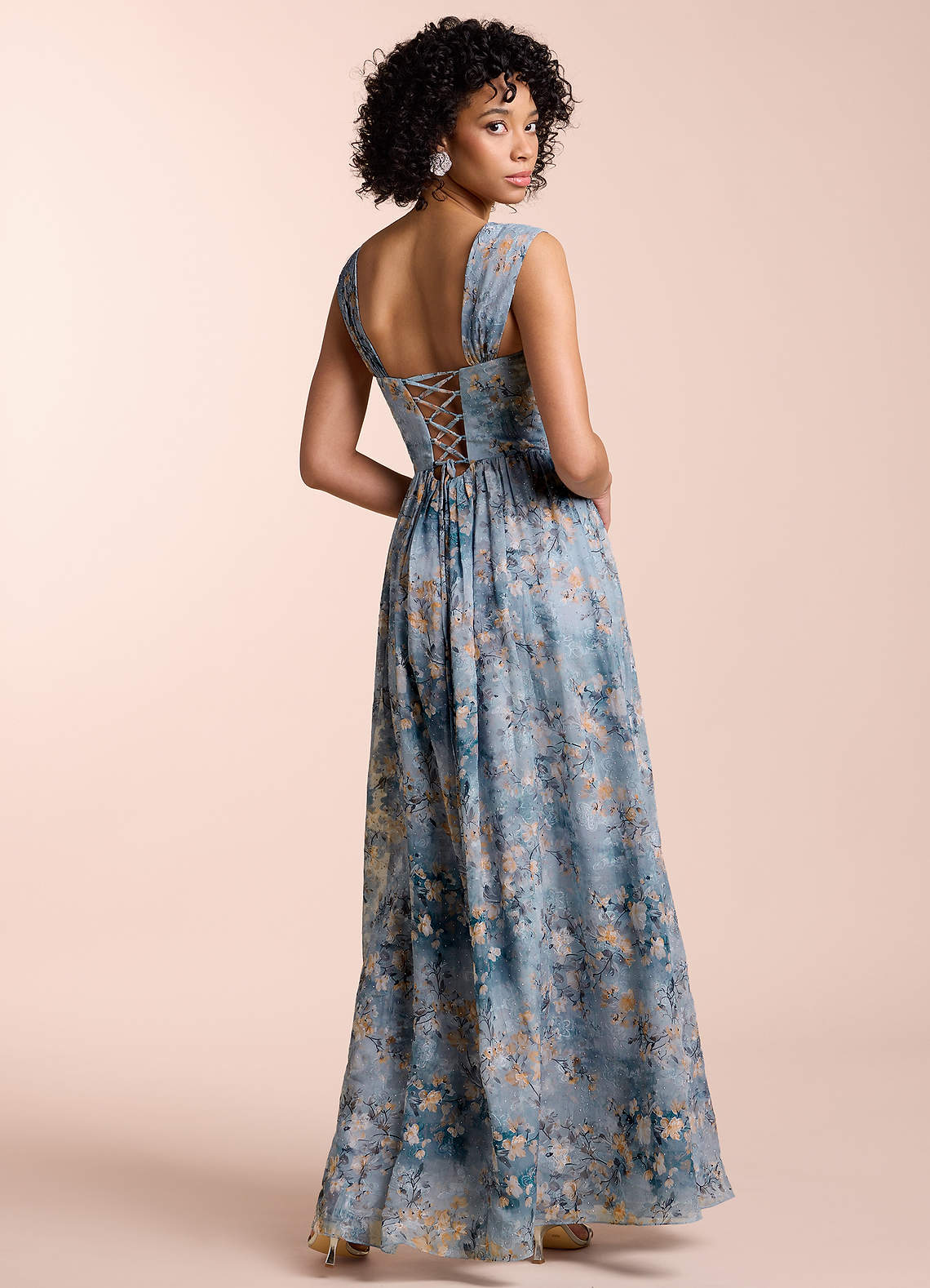 Aleah Powder Blue Maxi mekko image1