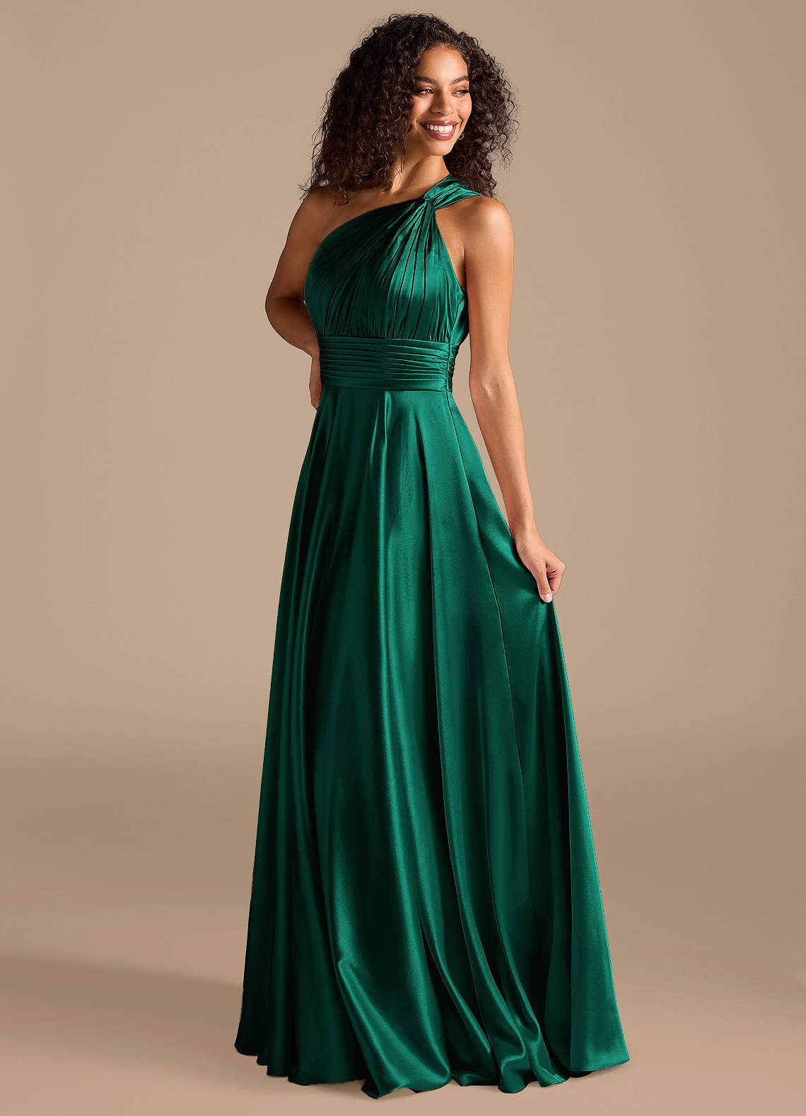 フォーマル・ドレス・スーツ greenyyy Azazie Charlize Emerald Bridesmaid Dresses | Azazie