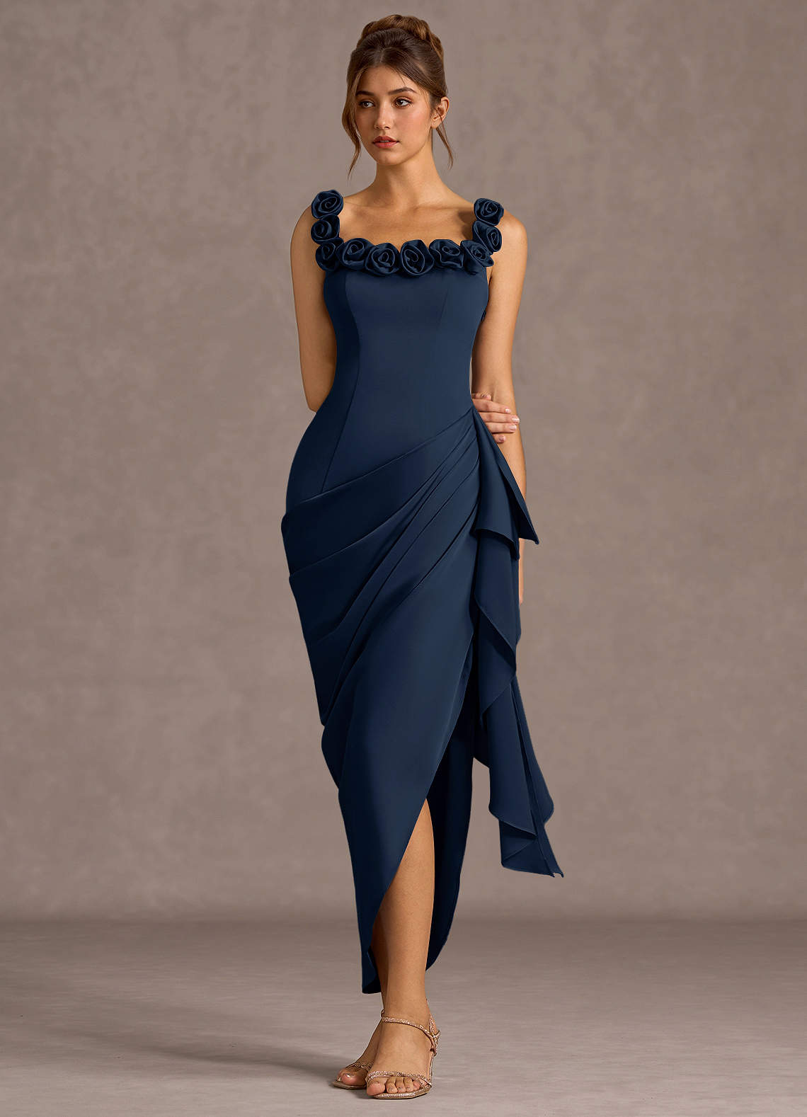 Cerina Navy Maxi Dress image1