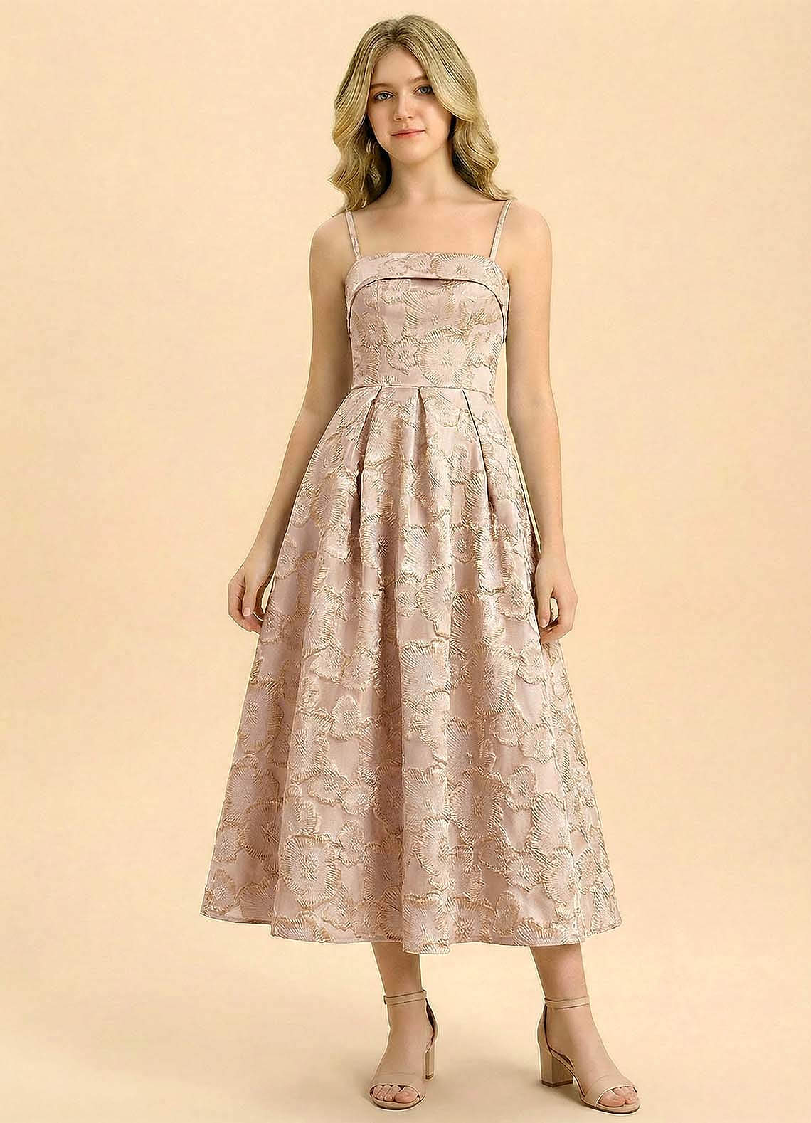 front Azazie Florentine Junior Formal Dress
