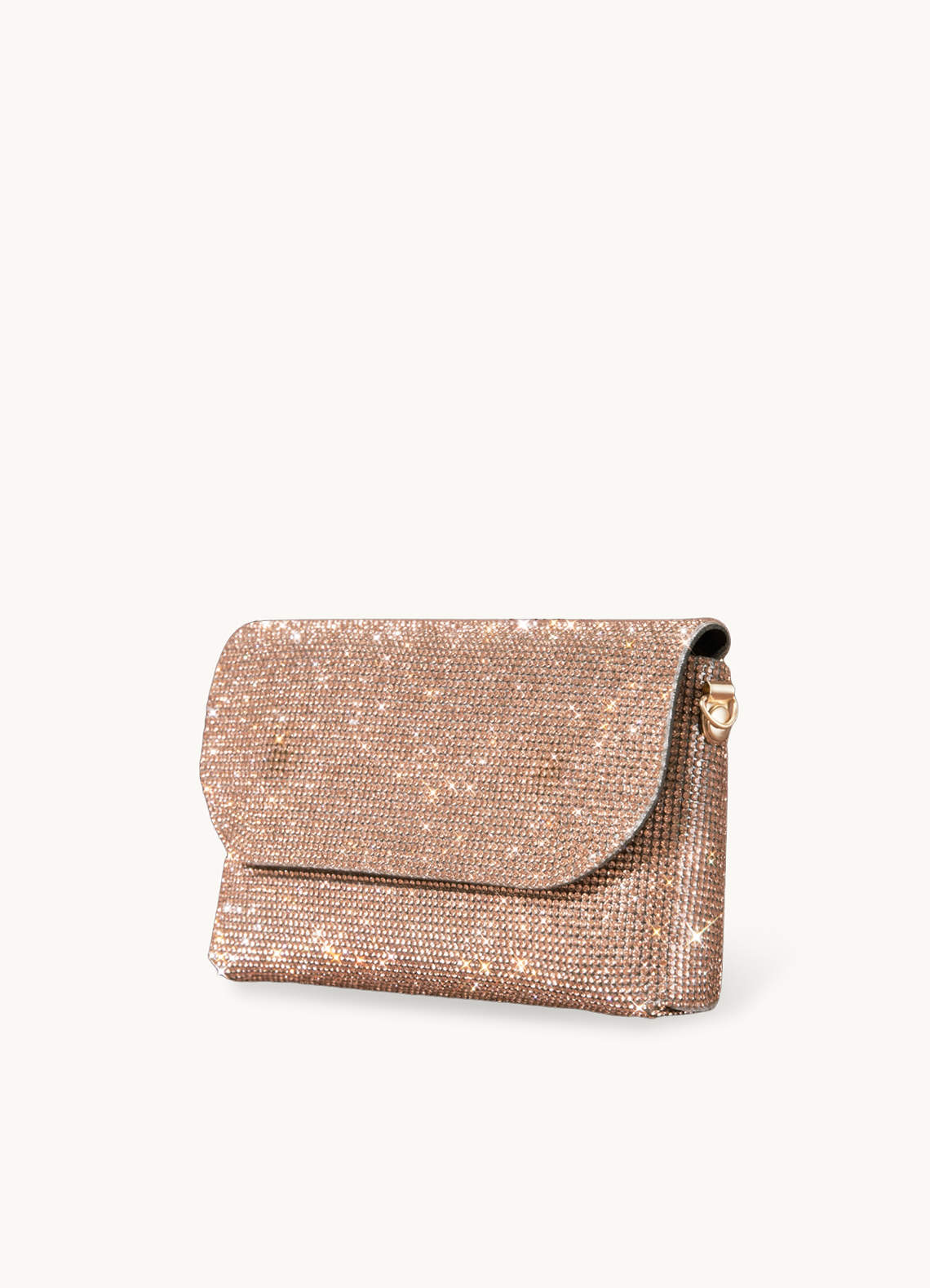 front Rhinestone Evening Clutch Bag