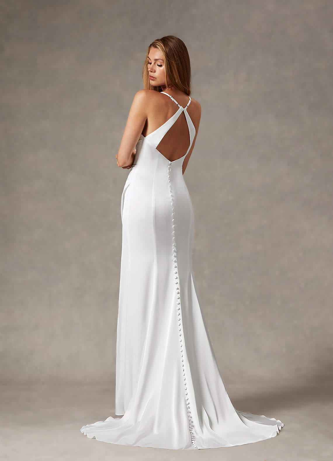 knee length dresses for ladies White Larissa Dress main image 0