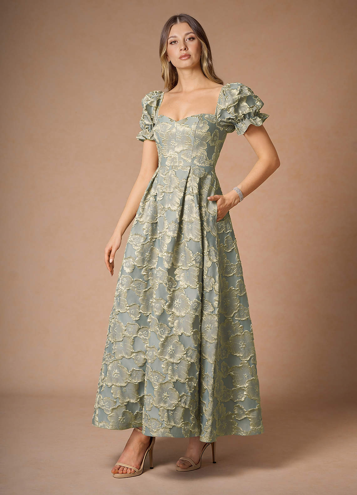 Azazie Wedding Guest dress Blue Maxi A-Line Sweetheart Azazie Wedding Guest dress Blue Maxi A-Line Sweetheart